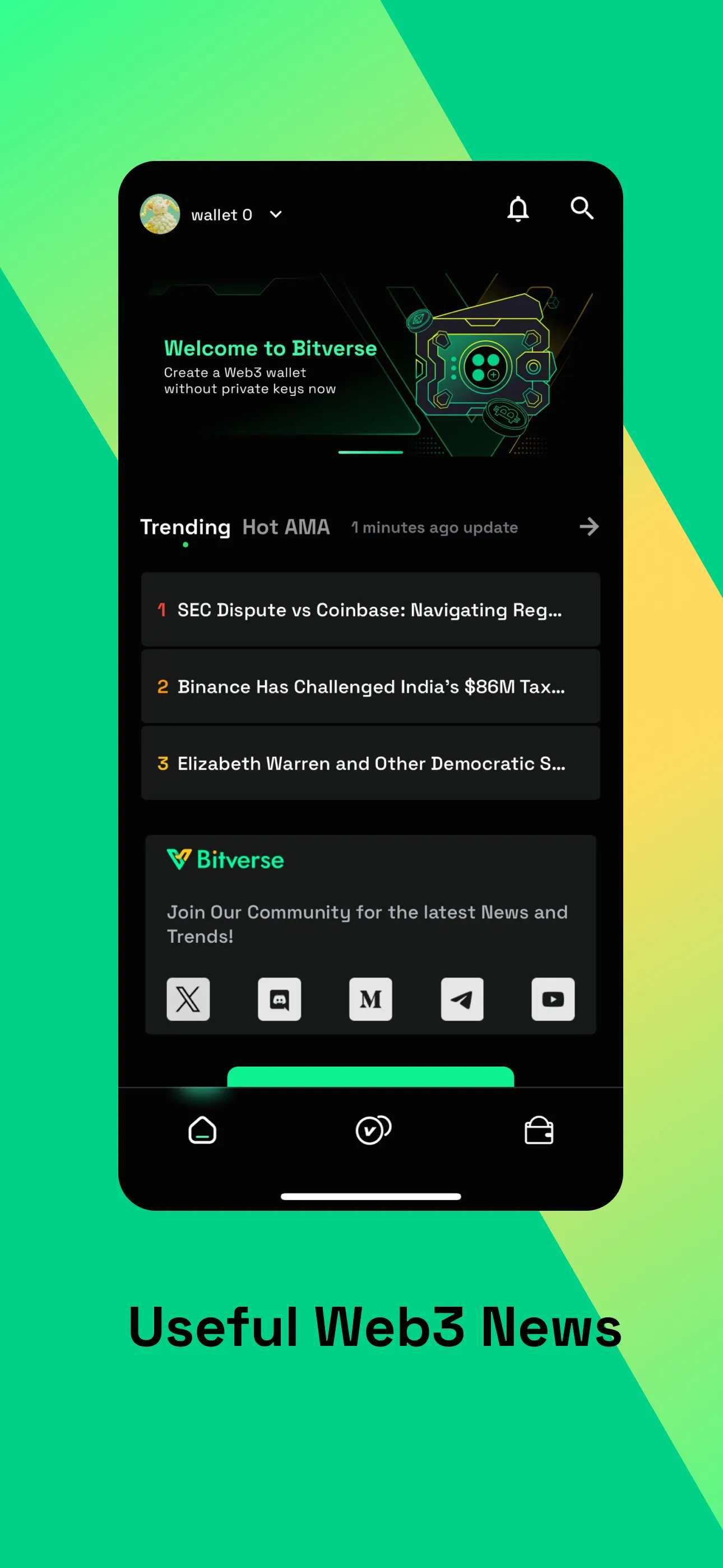 Bitverse: Discover Web3 Wealth | Indus Appstore | Screenshot