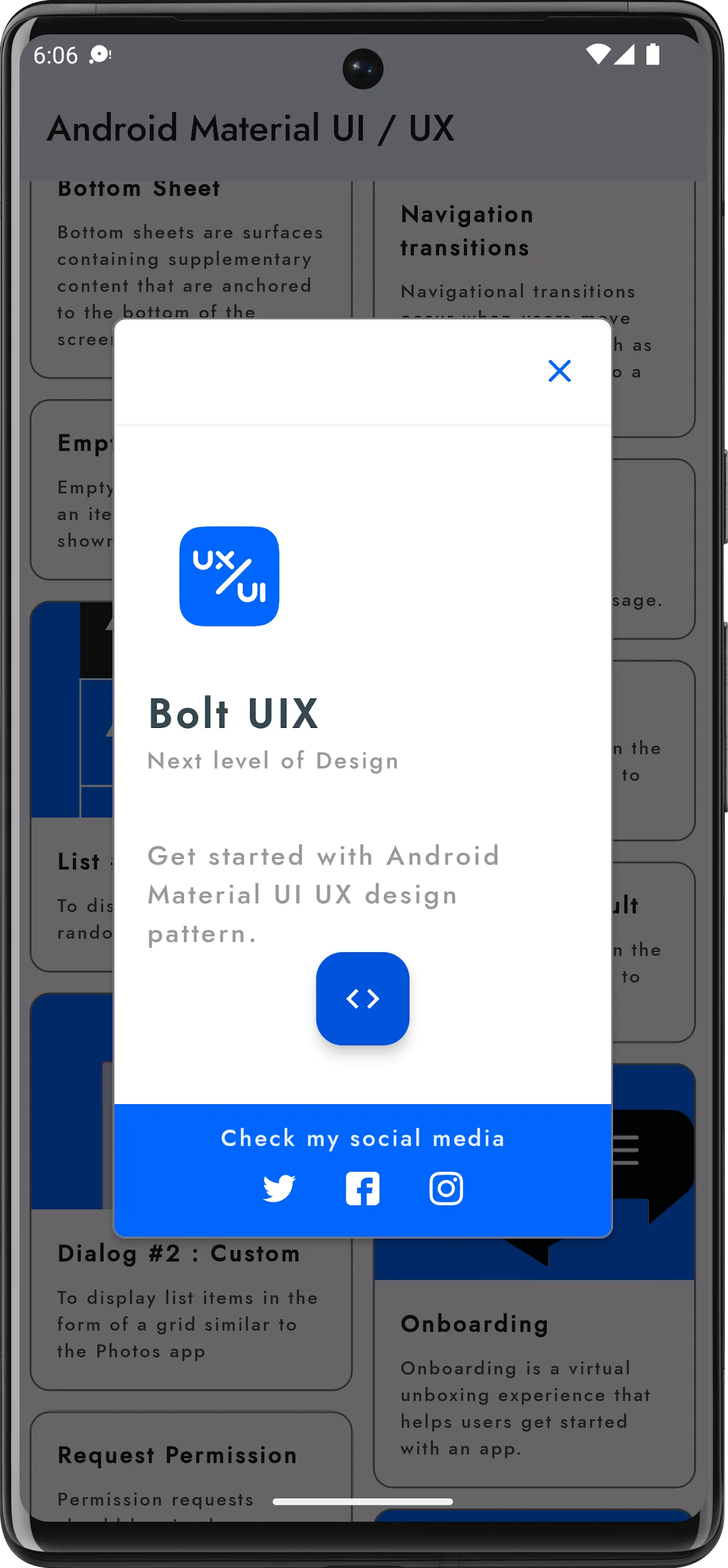 Android Material UI/UX | Indus Appstore | Screenshot
