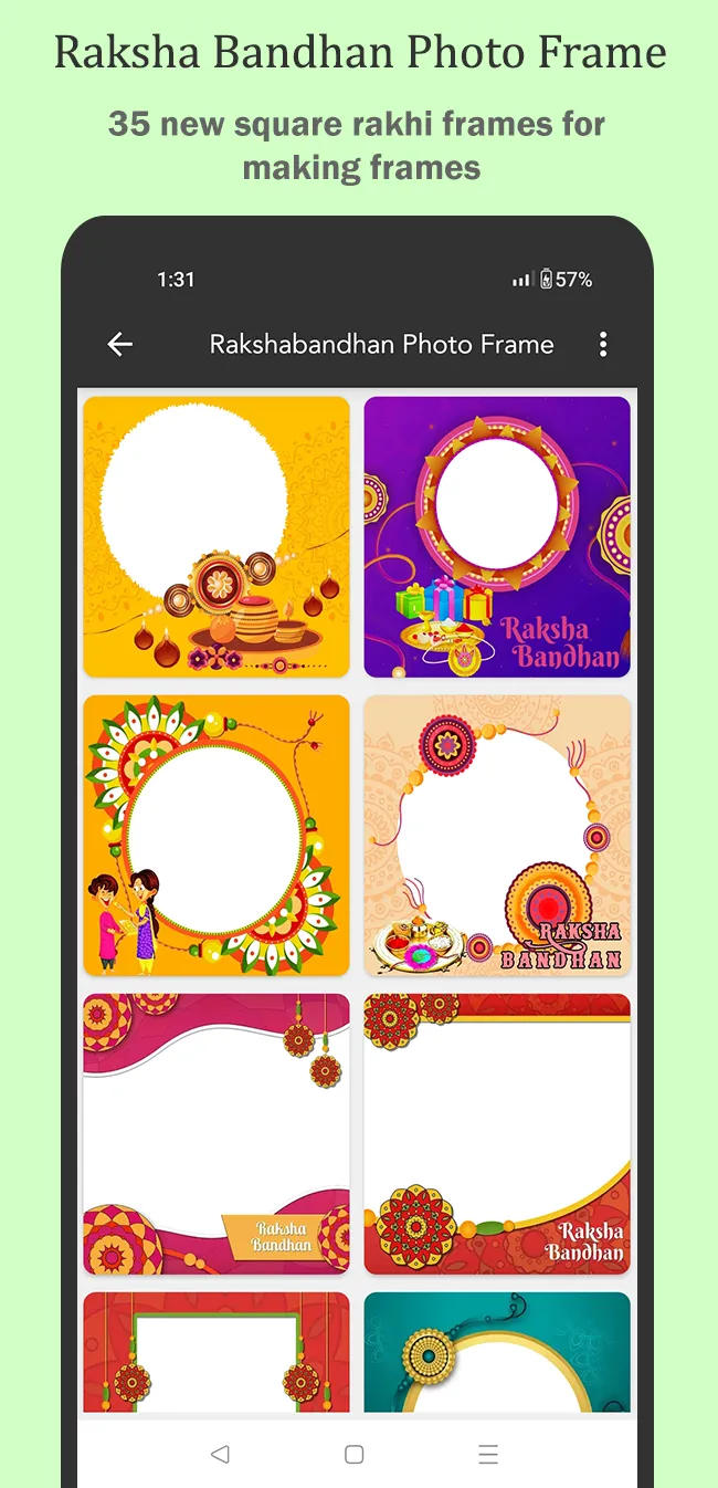 Raksha Bandhan Photo Frames | Indus Appstore | Screenshot