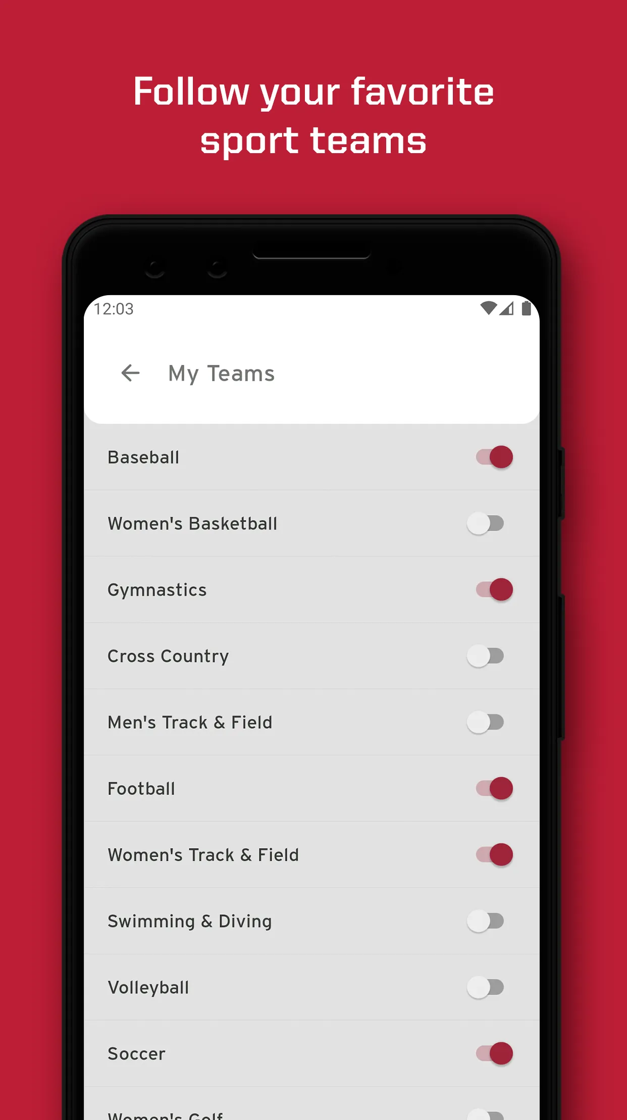 Arkansas Razorbacks | Indus Appstore | Screenshot