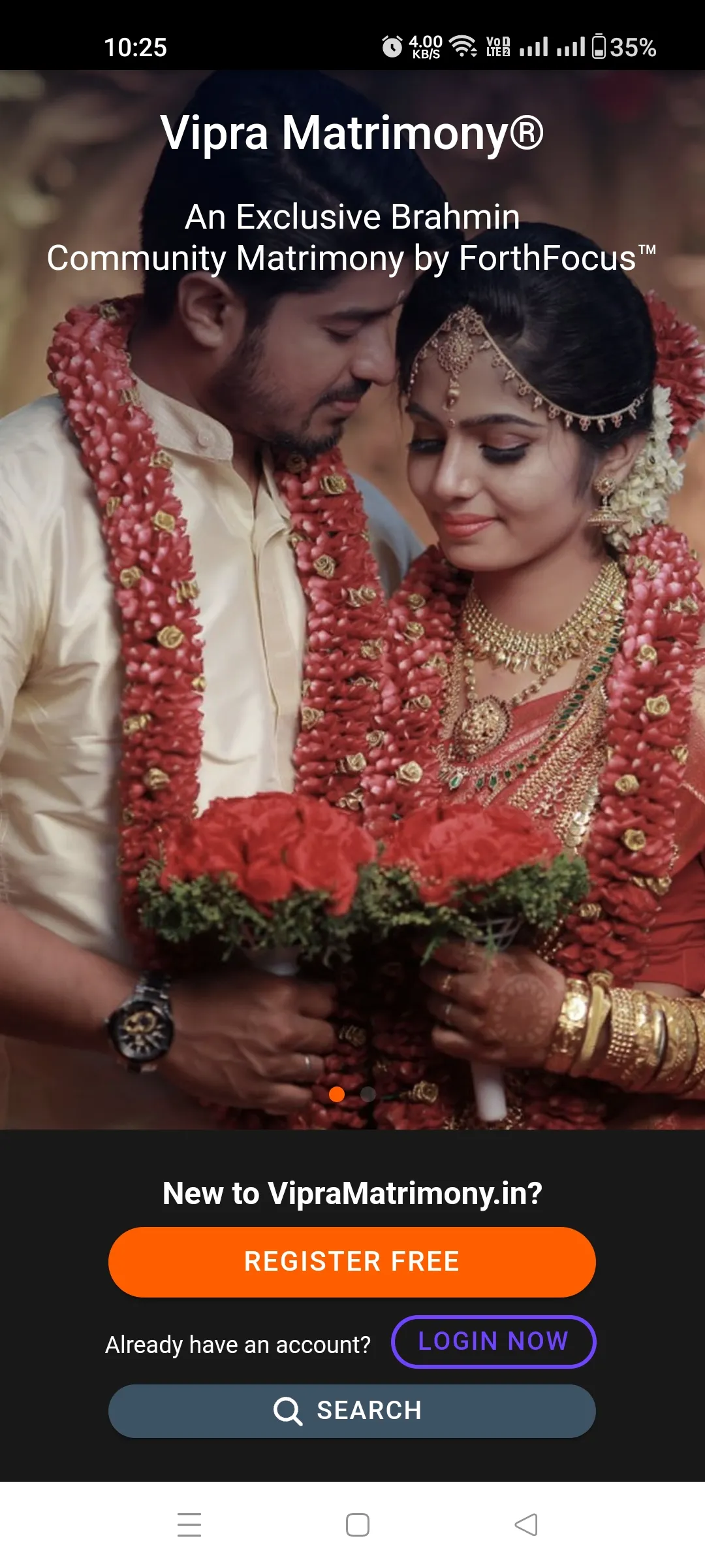 Vipra Matrimony ® | Indus Appstore | Screenshot