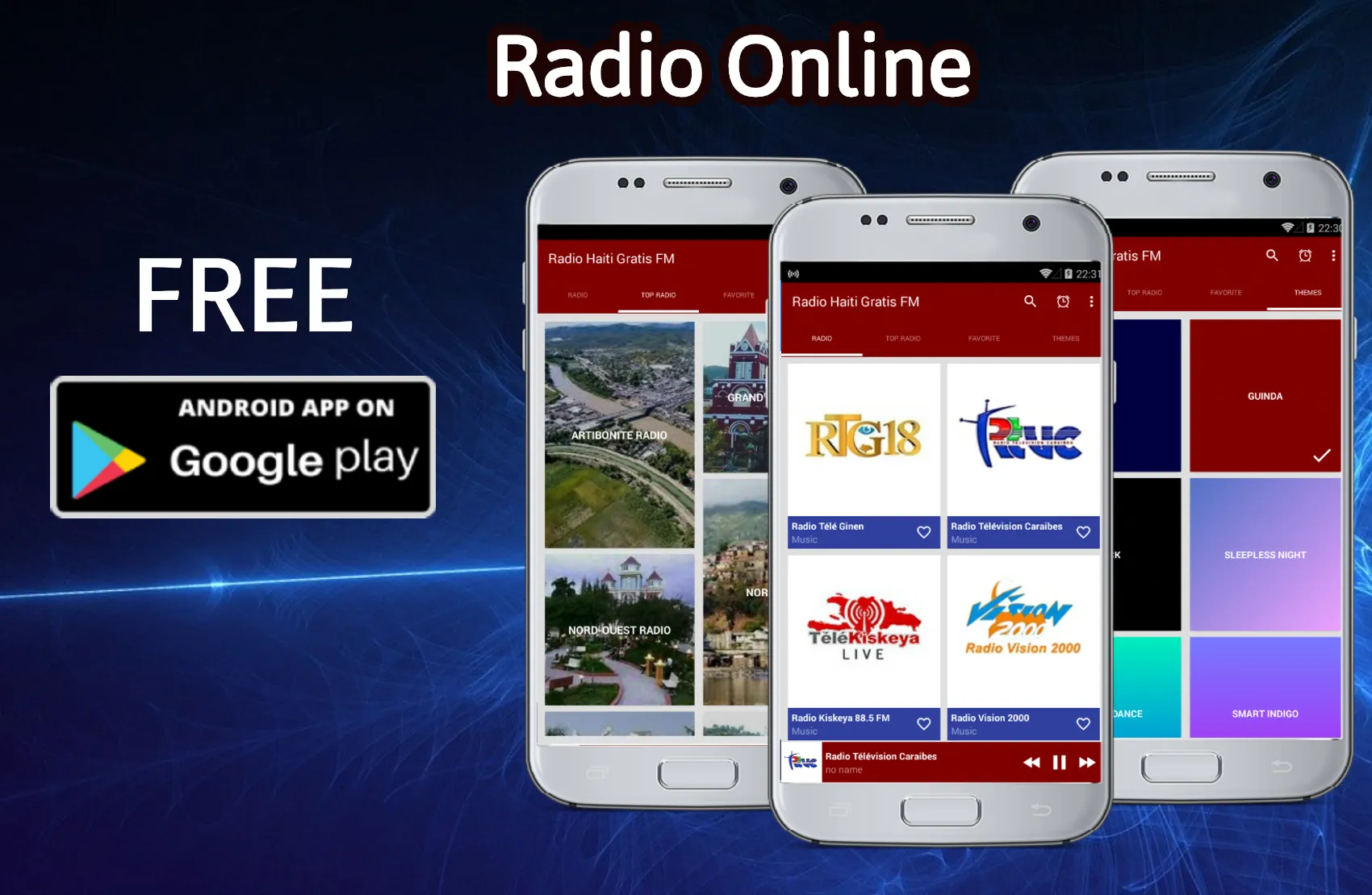 Radio Haiti Stations Online | Indus Appstore | Screenshot