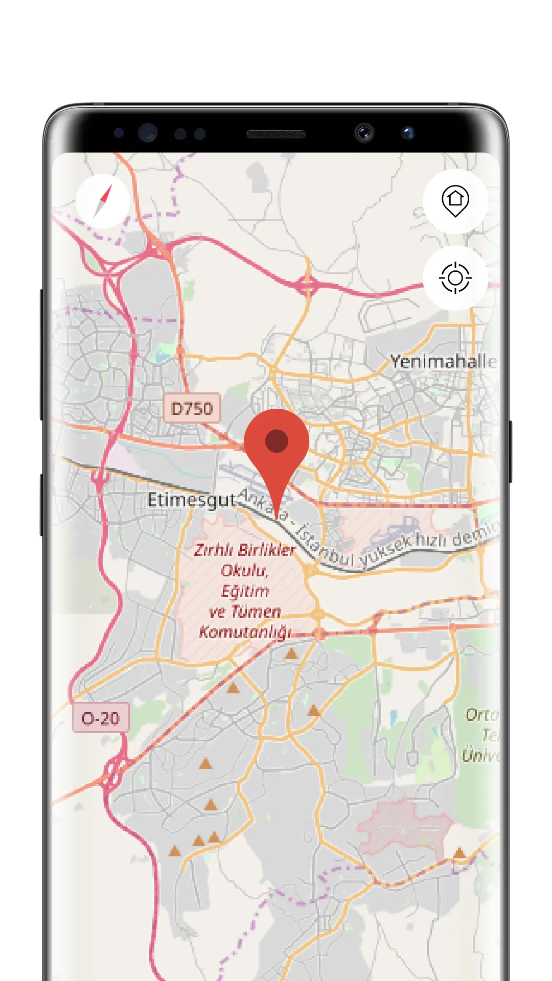 Ankara Offline Map | Indus Appstore | Screenshot