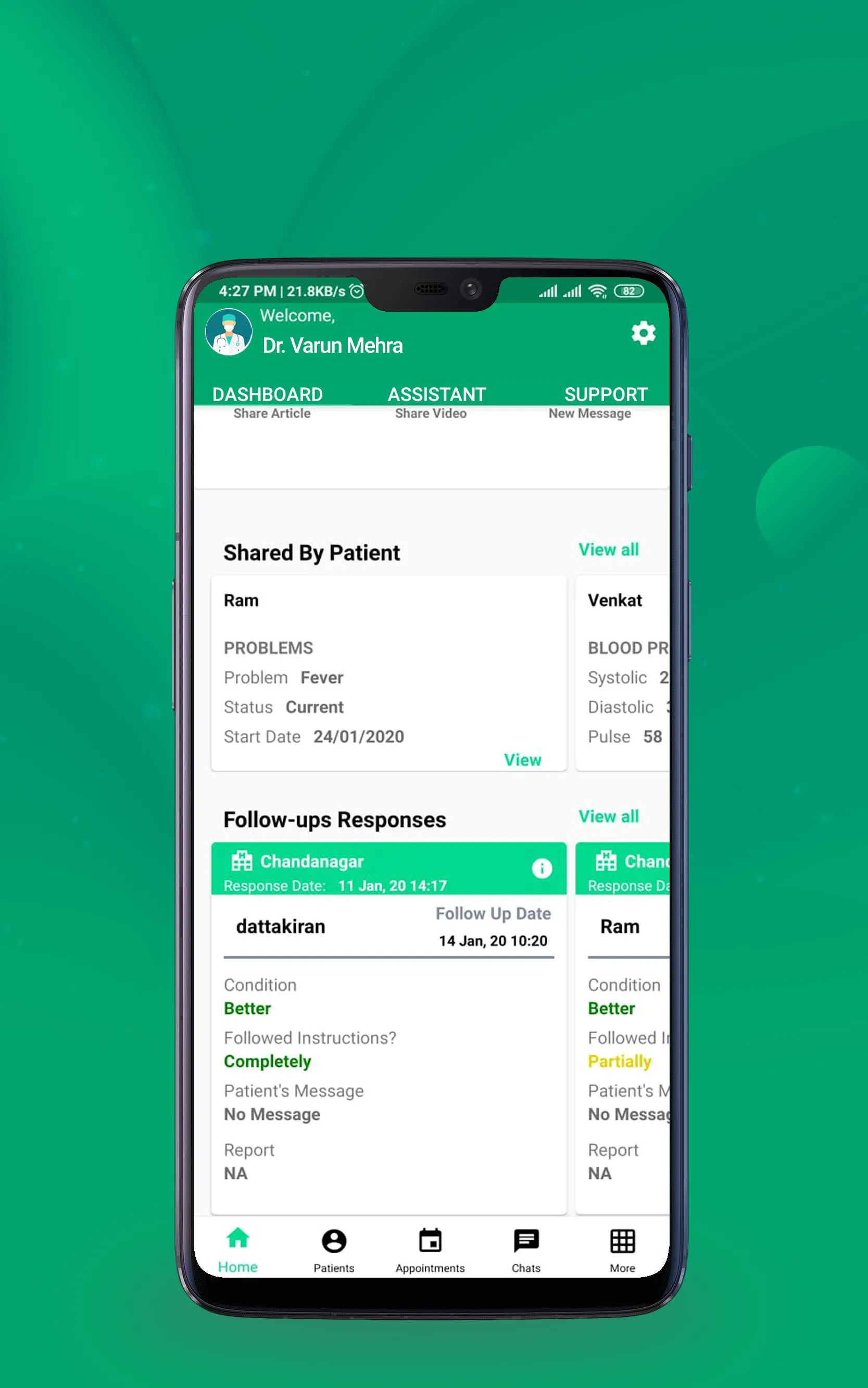 WhiteCoats Clinic Plus | Indus Appstore | Screenshot