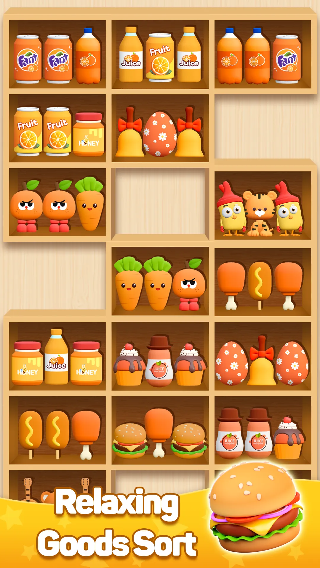 Goods Sorting 3D: Triple Match | Indus Appstore | Screenshot