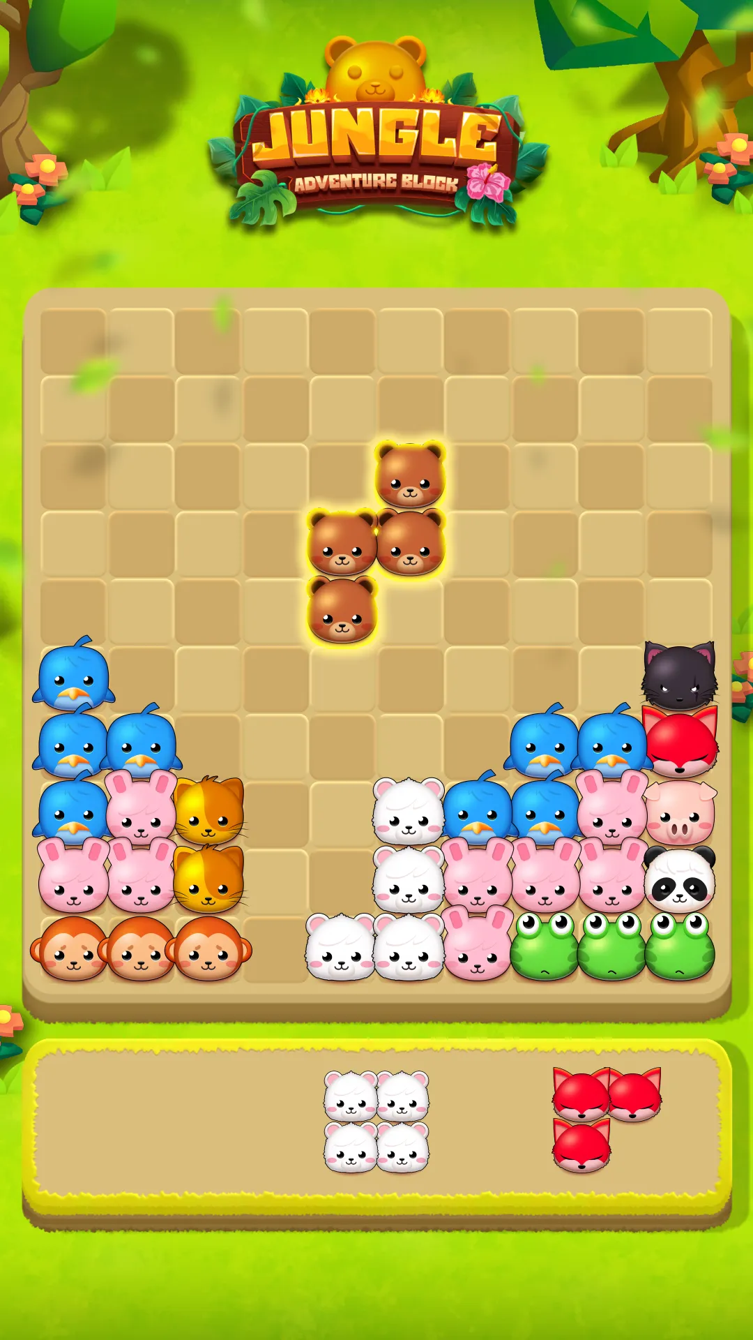 Jungle Adventure Block | Indus Appstore | Screenshot