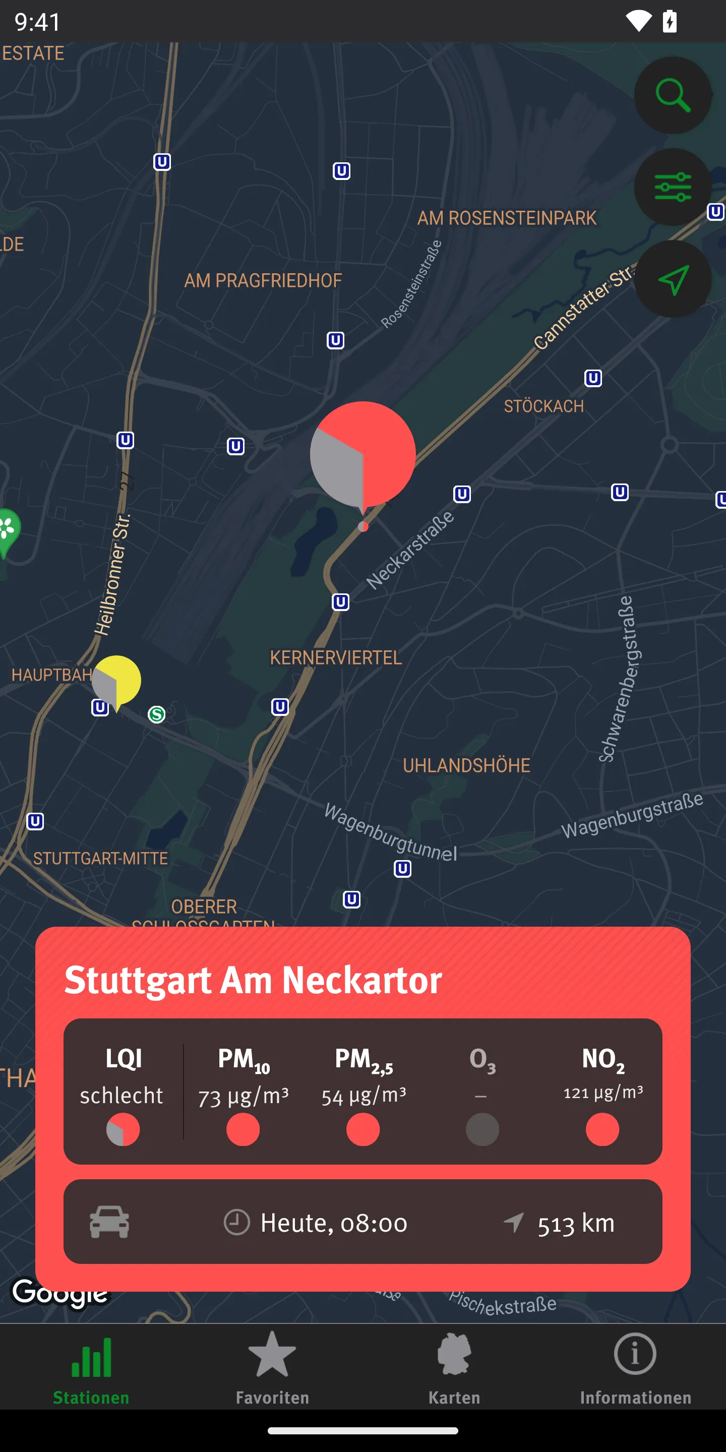 Luftqualität | Indus Appstore | Screenshot