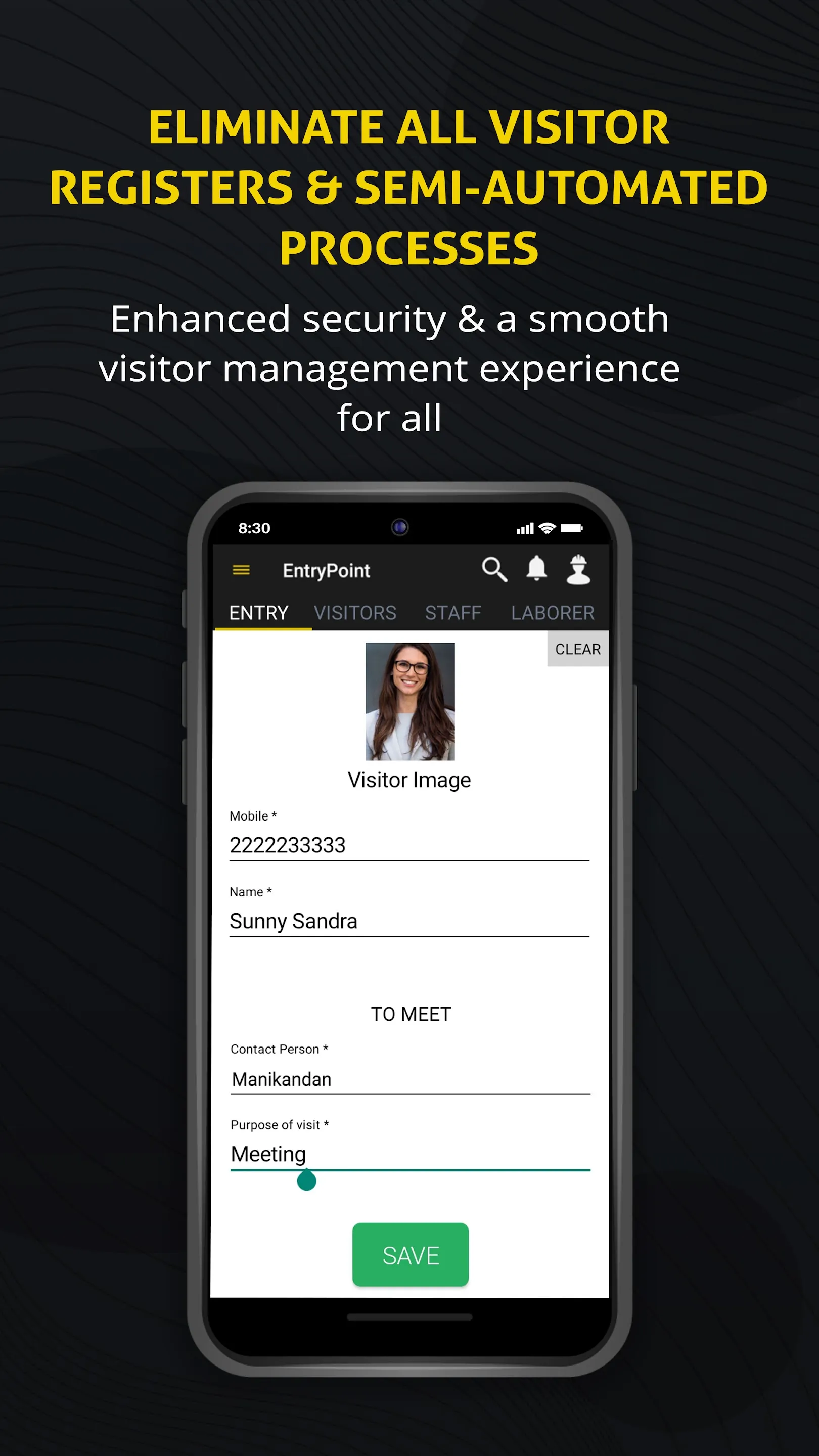 EntryPoint Visitor Management | Indus Appstore | Screenshot