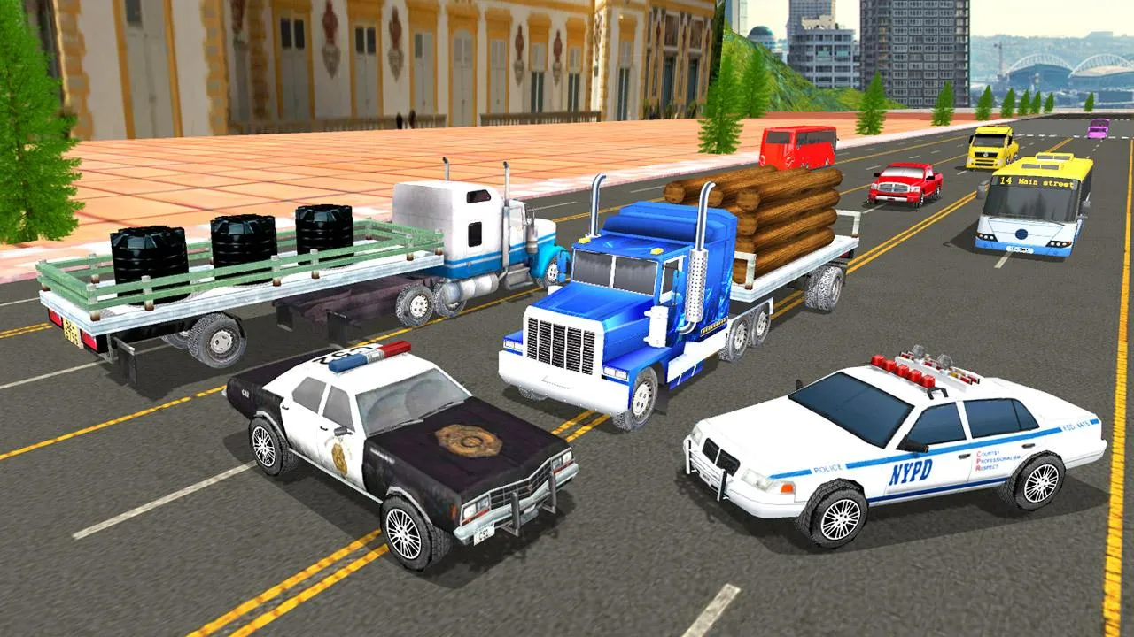 Transporter Truck Driving 3D | Indus Appstore | Screenshot