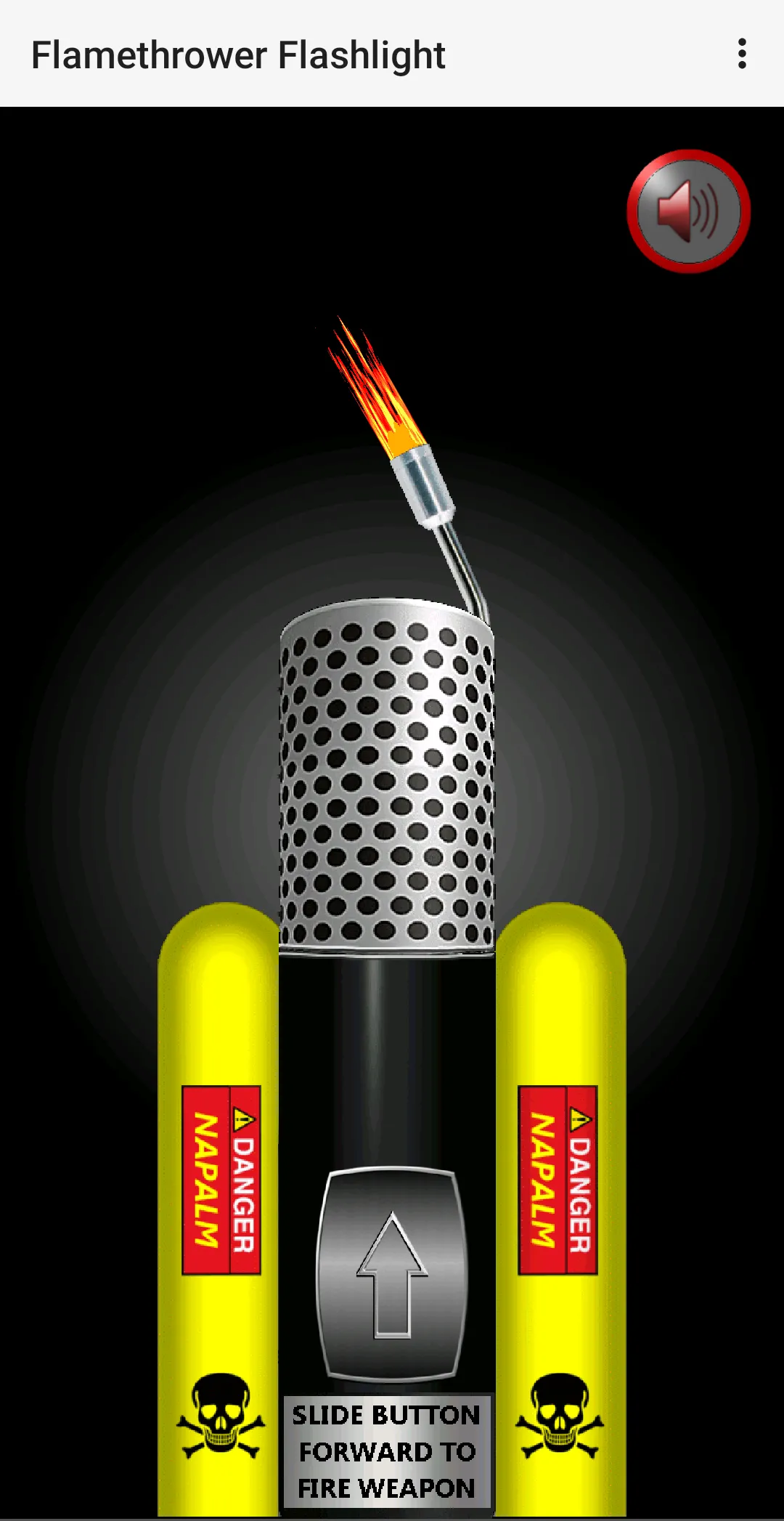 Flamethrower Flashlight | Indus Appstore | Screenshot