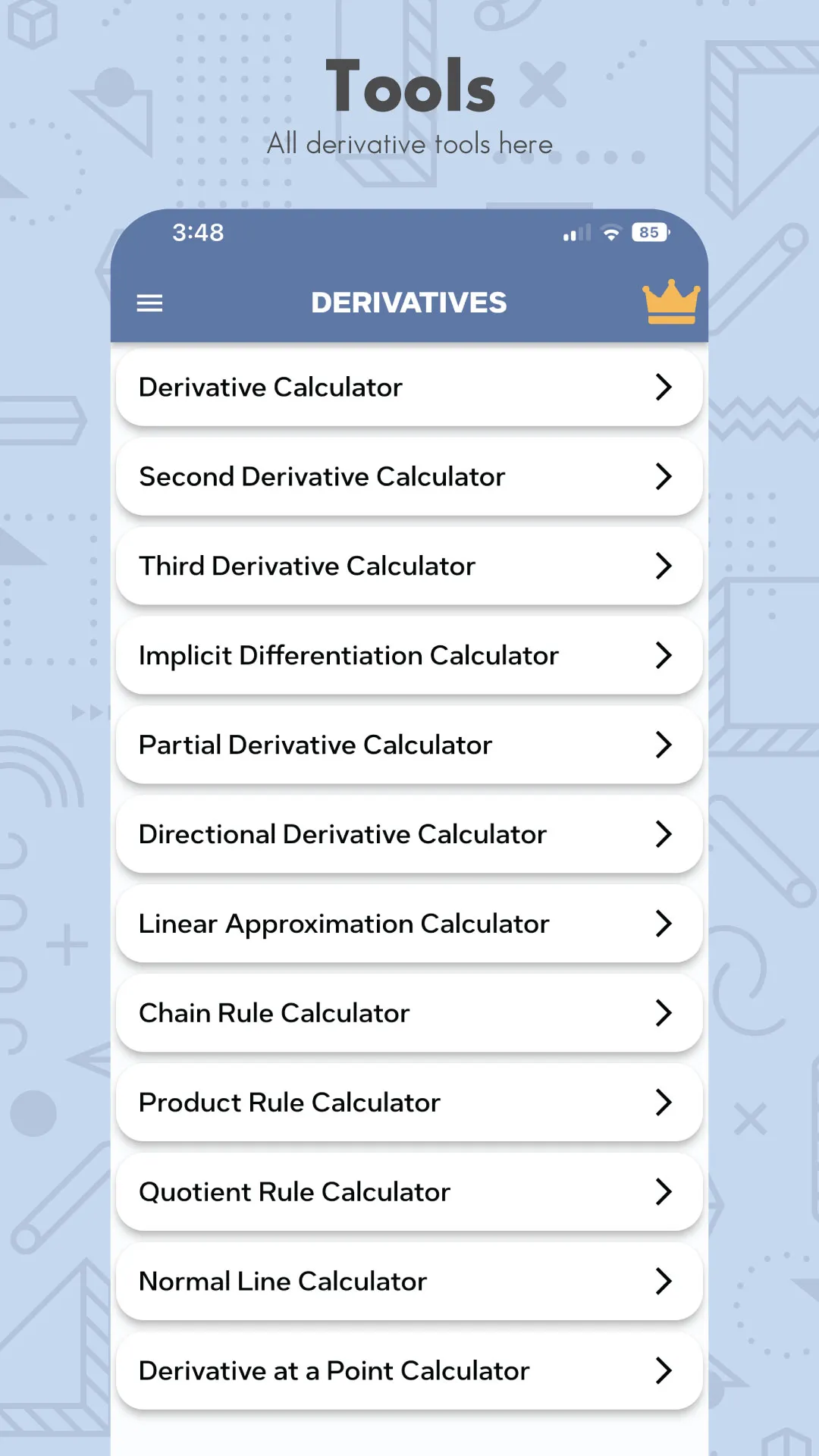 Derivative Calculator | Indus Appstore | Screenshot