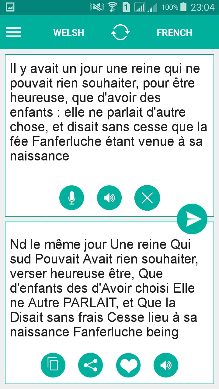 Welsh French Translator | Indus Appstore | Screenshot