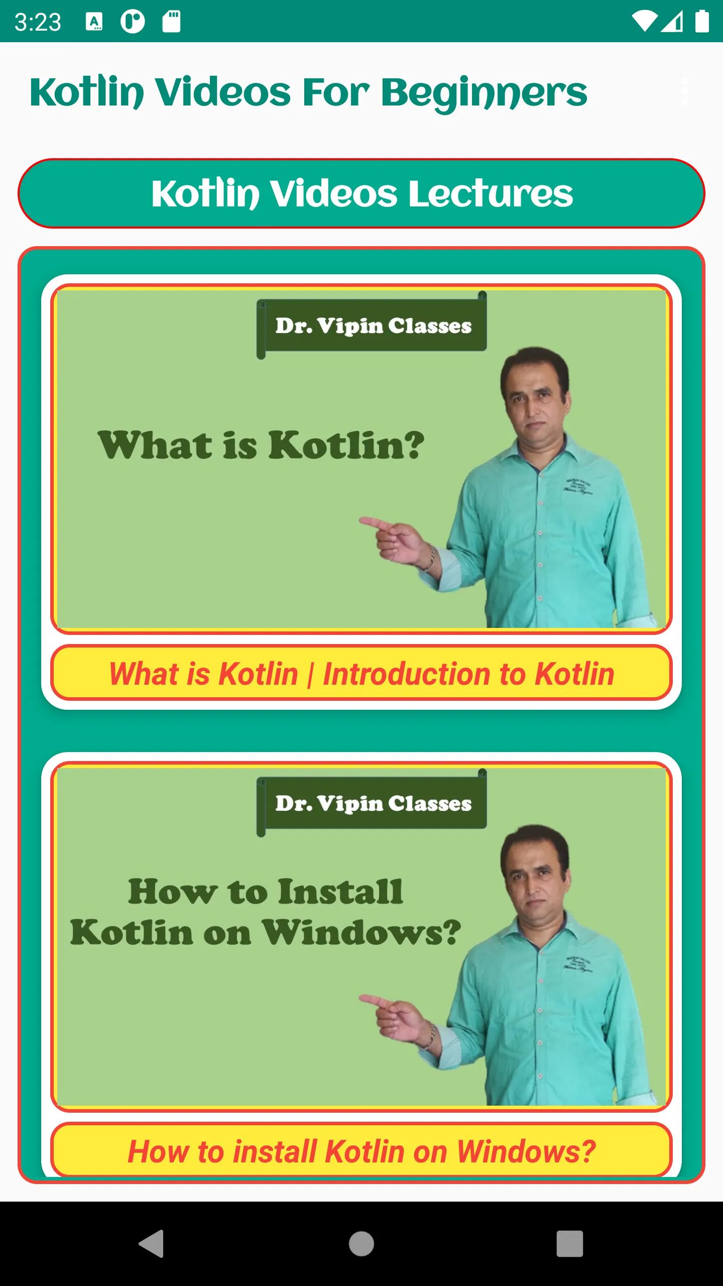 Kotlin Tutorials | Indus Appstore | Screenshot