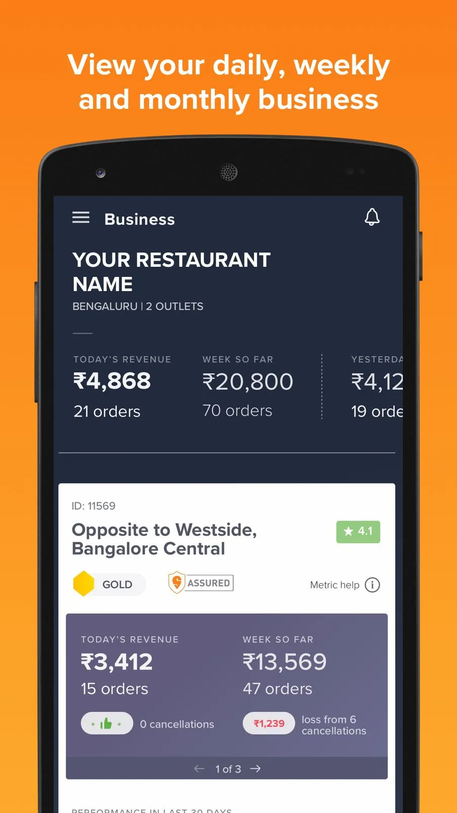 Swiggy Partner App | Indus Appstore | Screenshot