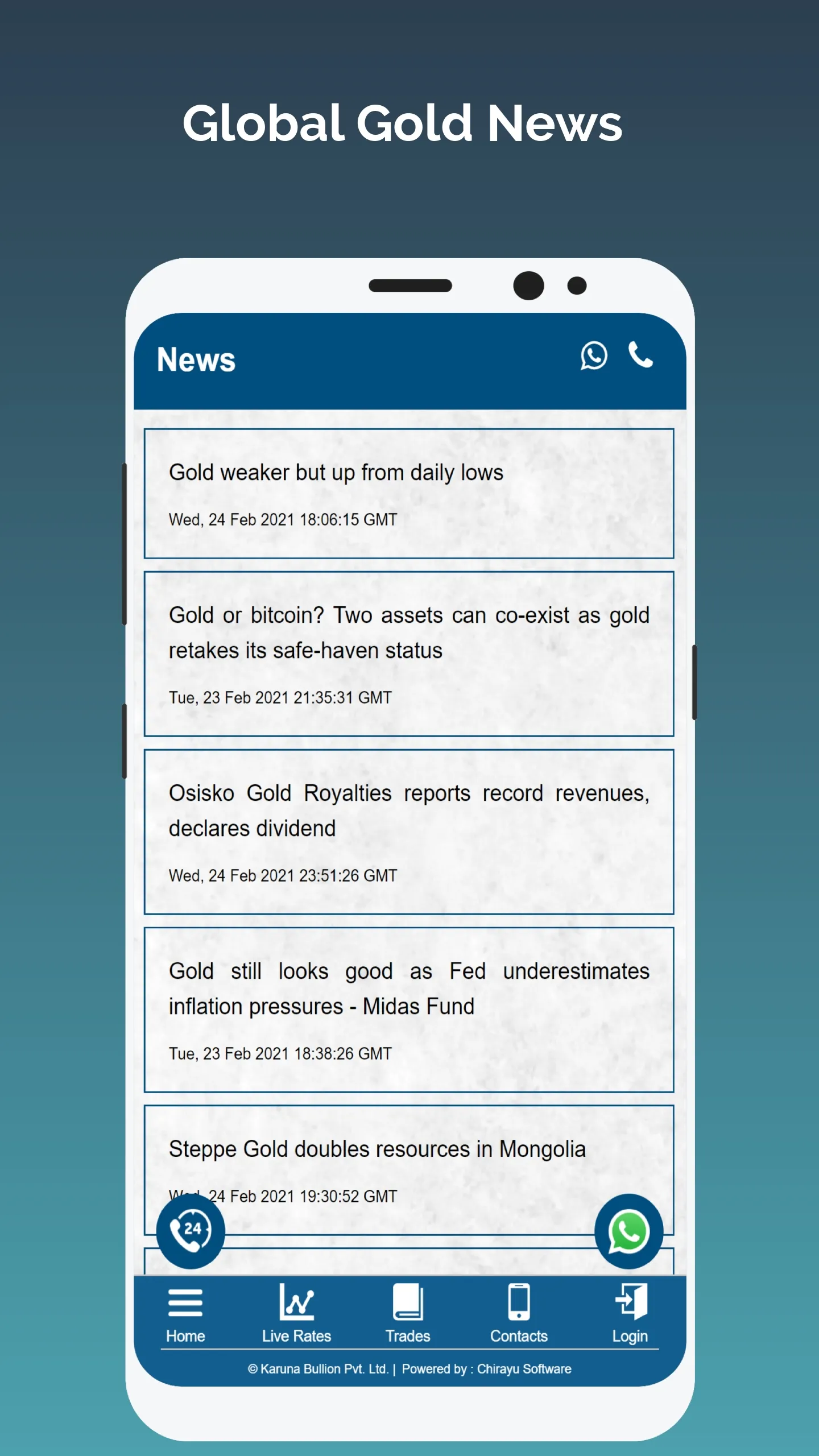 Karuna Bullion | Indus Appstore | Screenshot