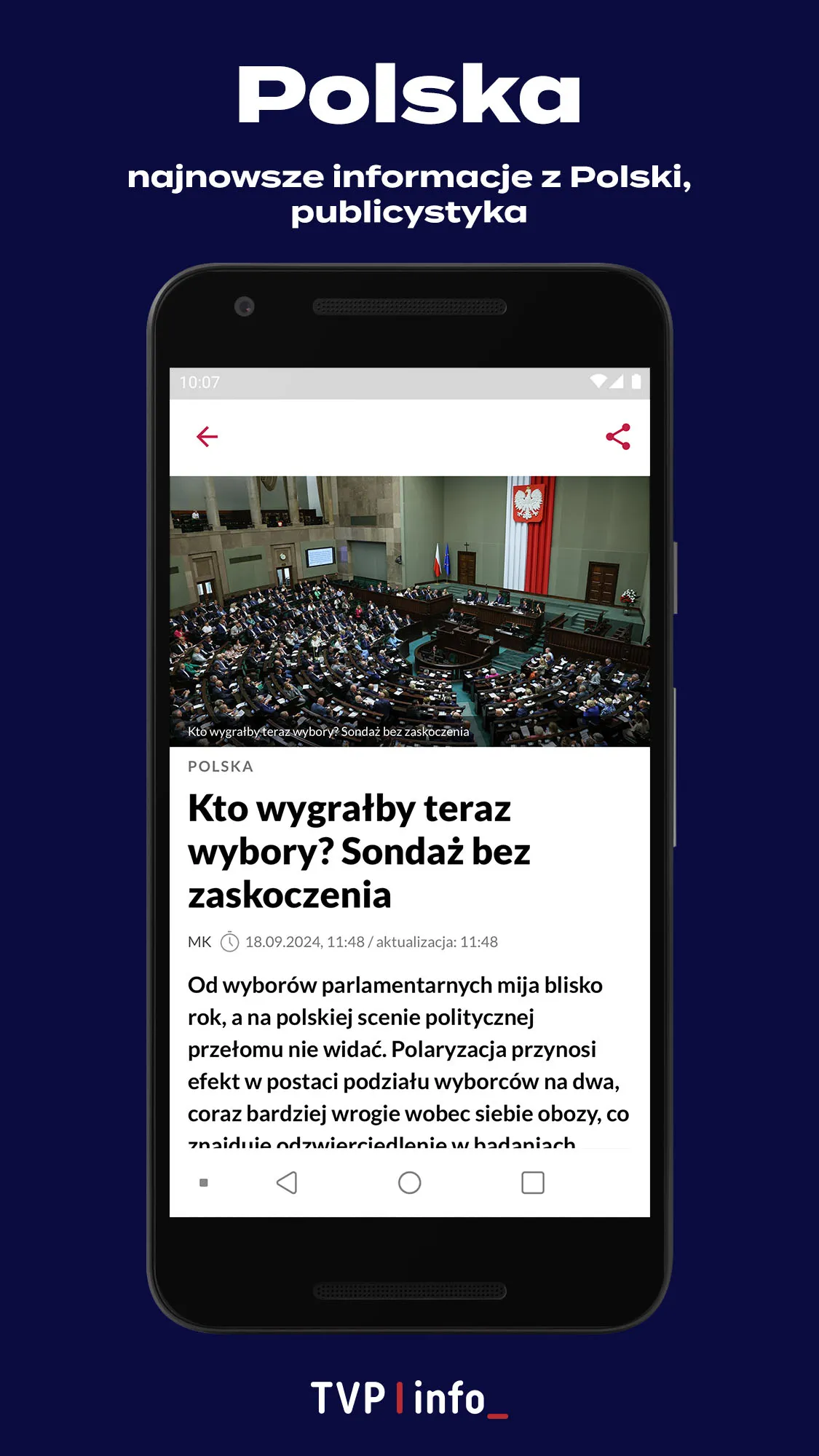 TVP INFO | Indus Appstore | Screenshot