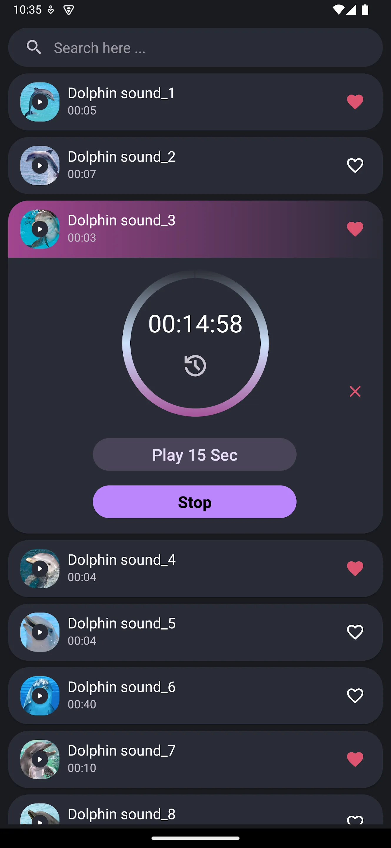 Dolphin Sounds | Indus Appstore | Screenshot