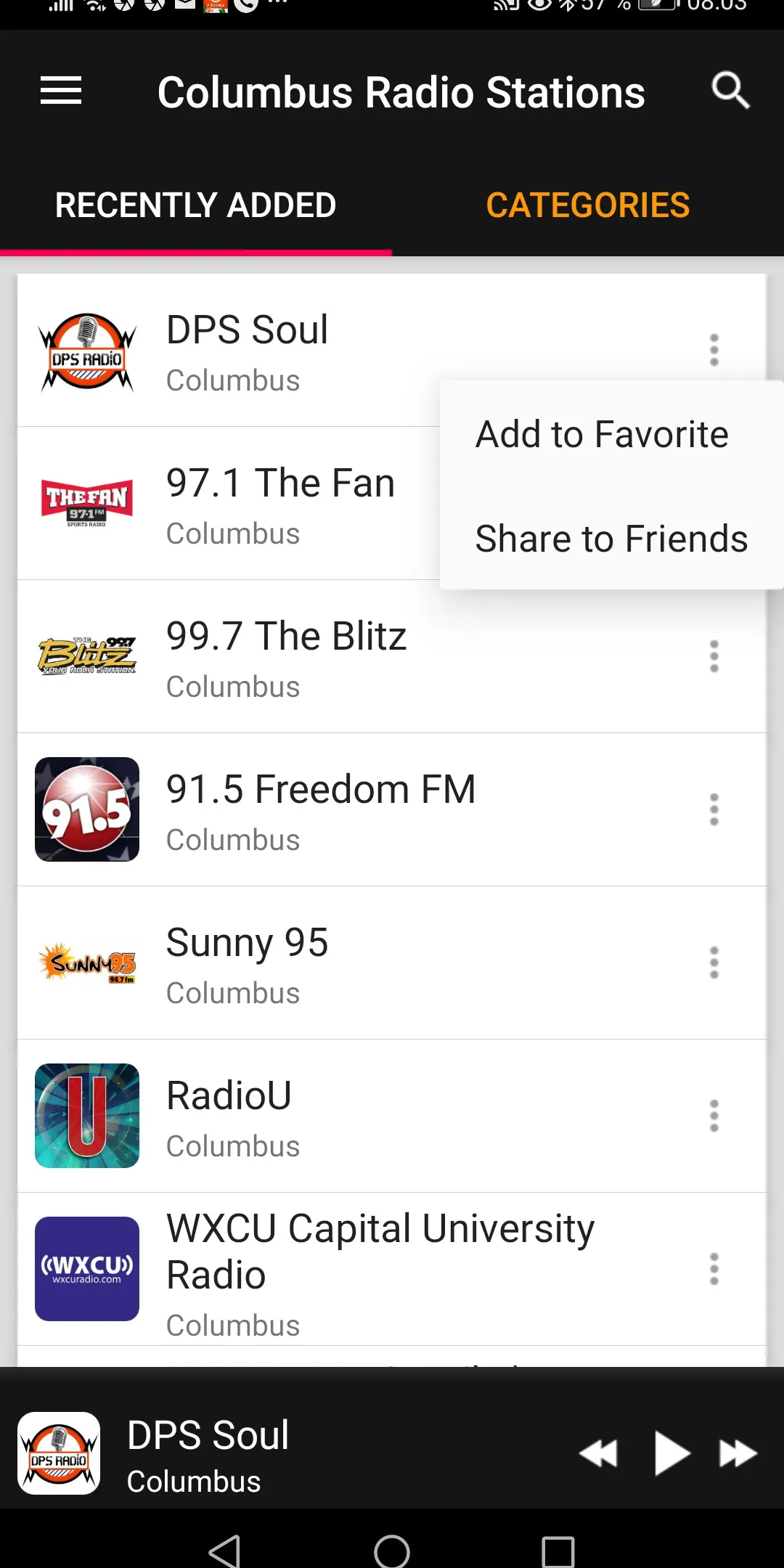 Columbus Radio Stations - Ohio | Indus Appstore | Screenshot