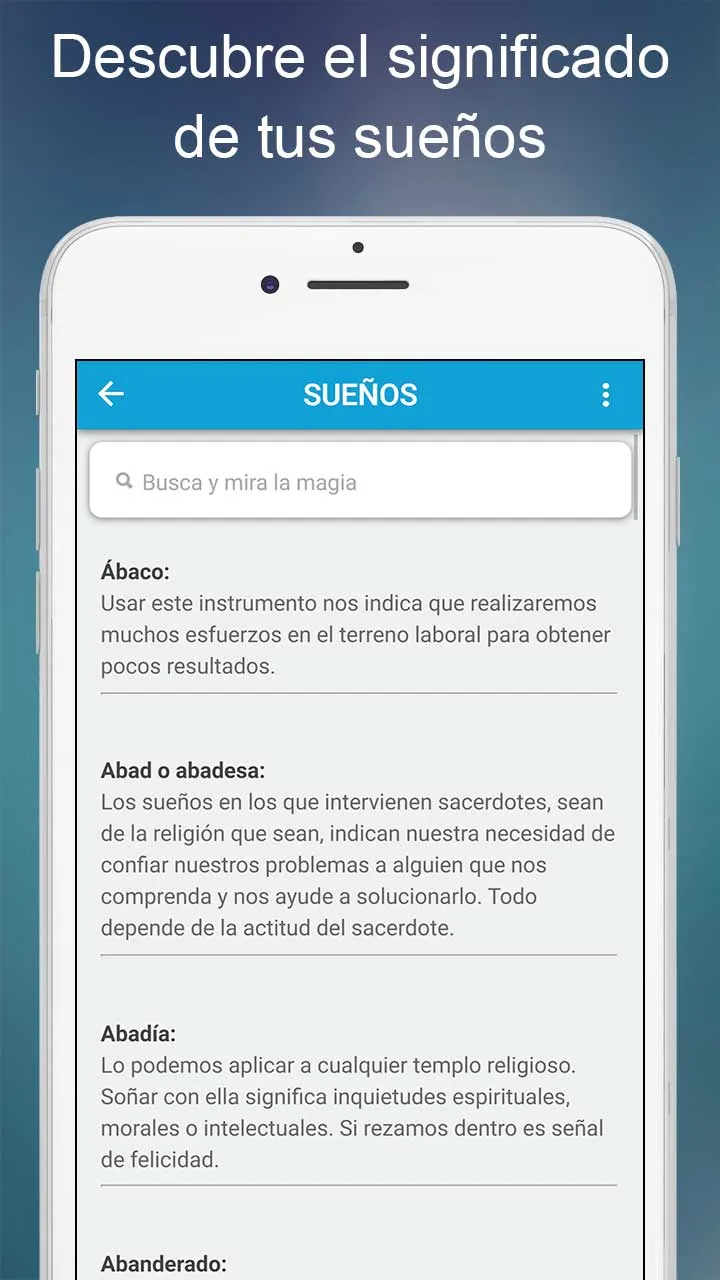 Sueños y sus Significados | Indus Appstore | Screenshot