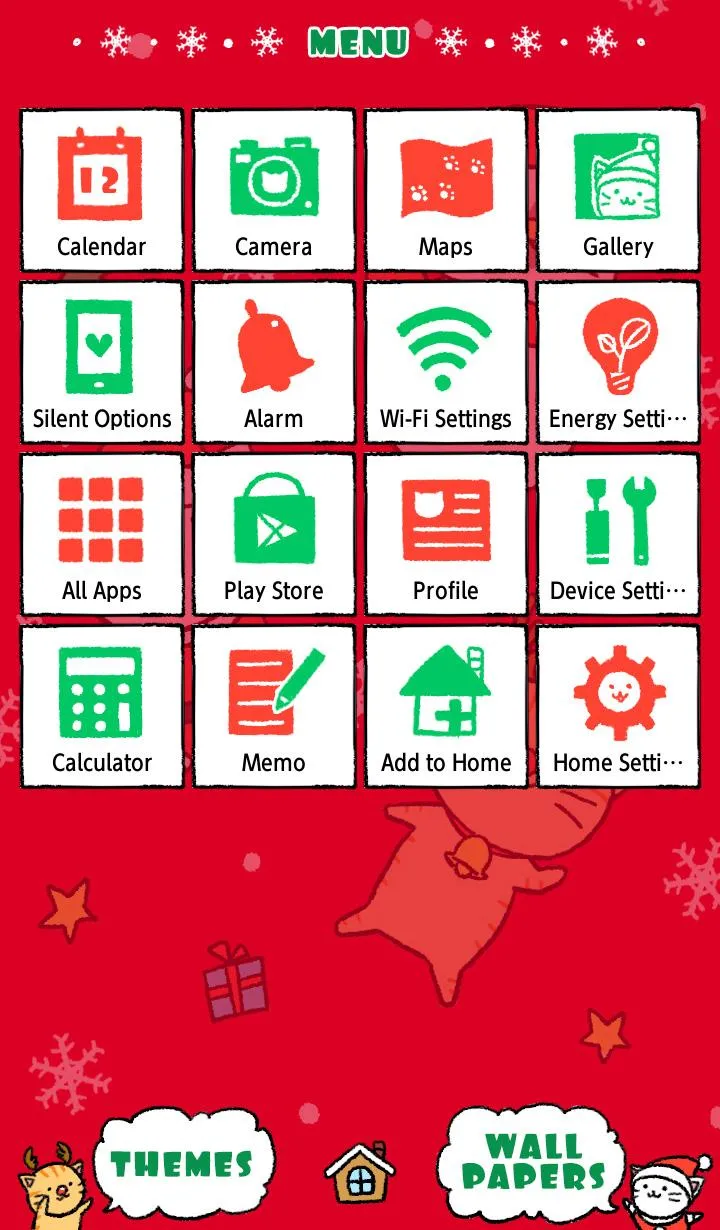 Kitty Christmas Theme +HOME | Indus Appstore | Screenshot