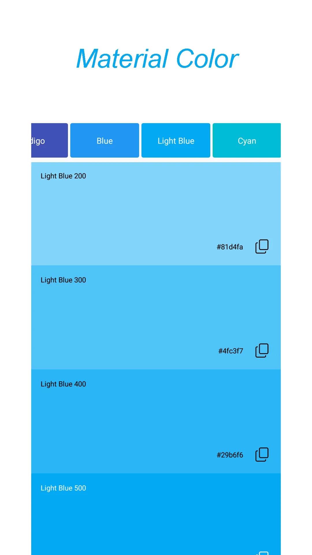 Color Palette | Indus Appstore | Screenshot