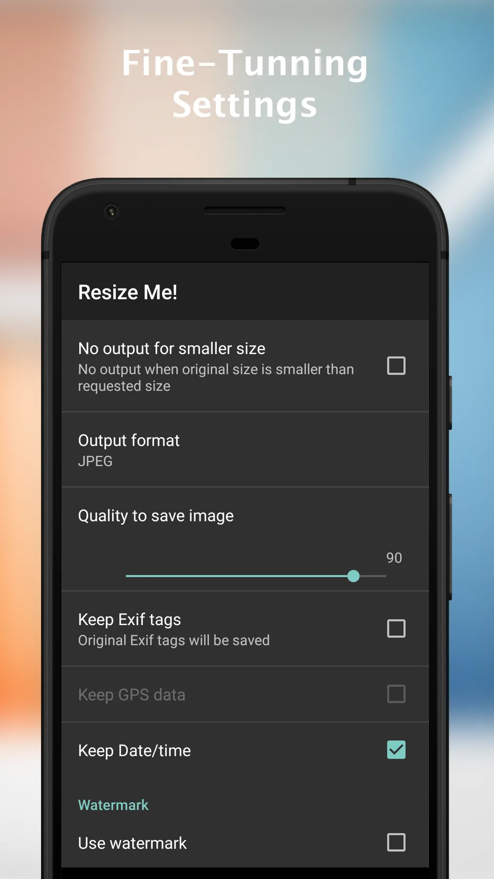 Resize Me! - Photo resizer | Indus Appstore | Screenshot