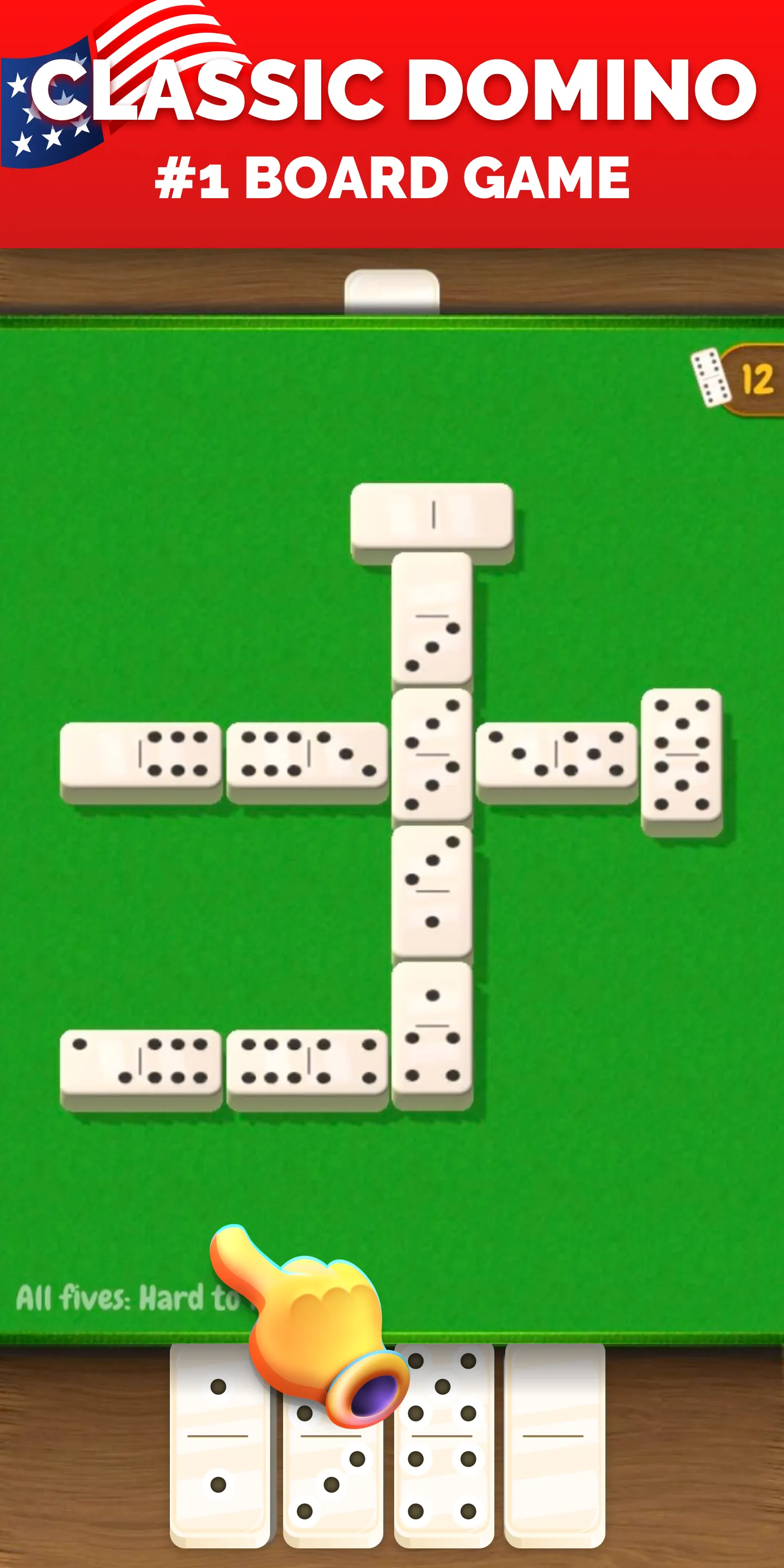 All Fives Dominoes | Indus Appstore | Screenshot