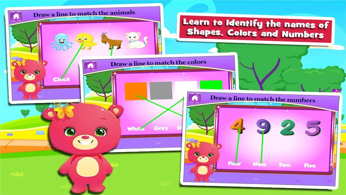 Bears' Fun Kindergarten Games | Indus Appstore | Screenshot