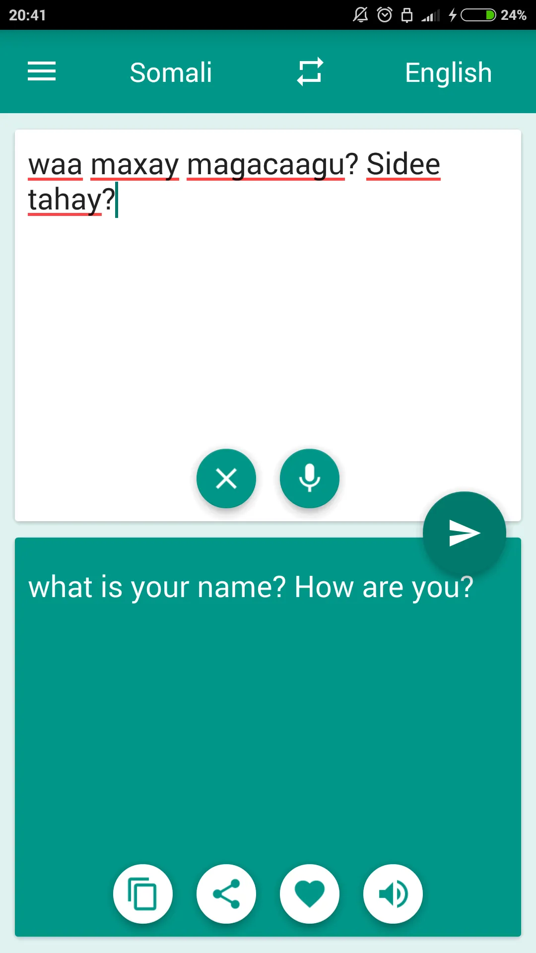 Somali-English Translator | Indus Appstore | Screenshot