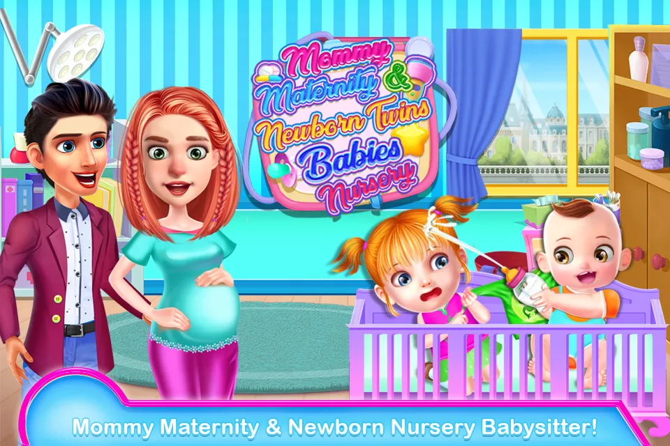 Twins Chic Baby Nursery Game | Indus Appstore | Screenshot