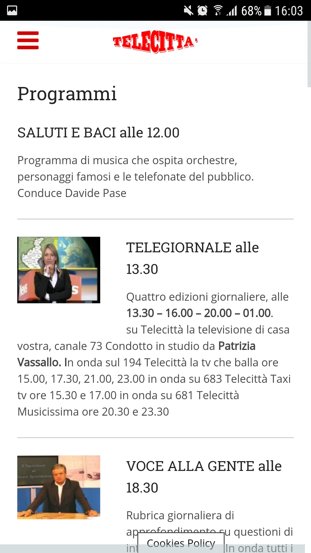 Telecittà | Indus Appstore | Screenshot