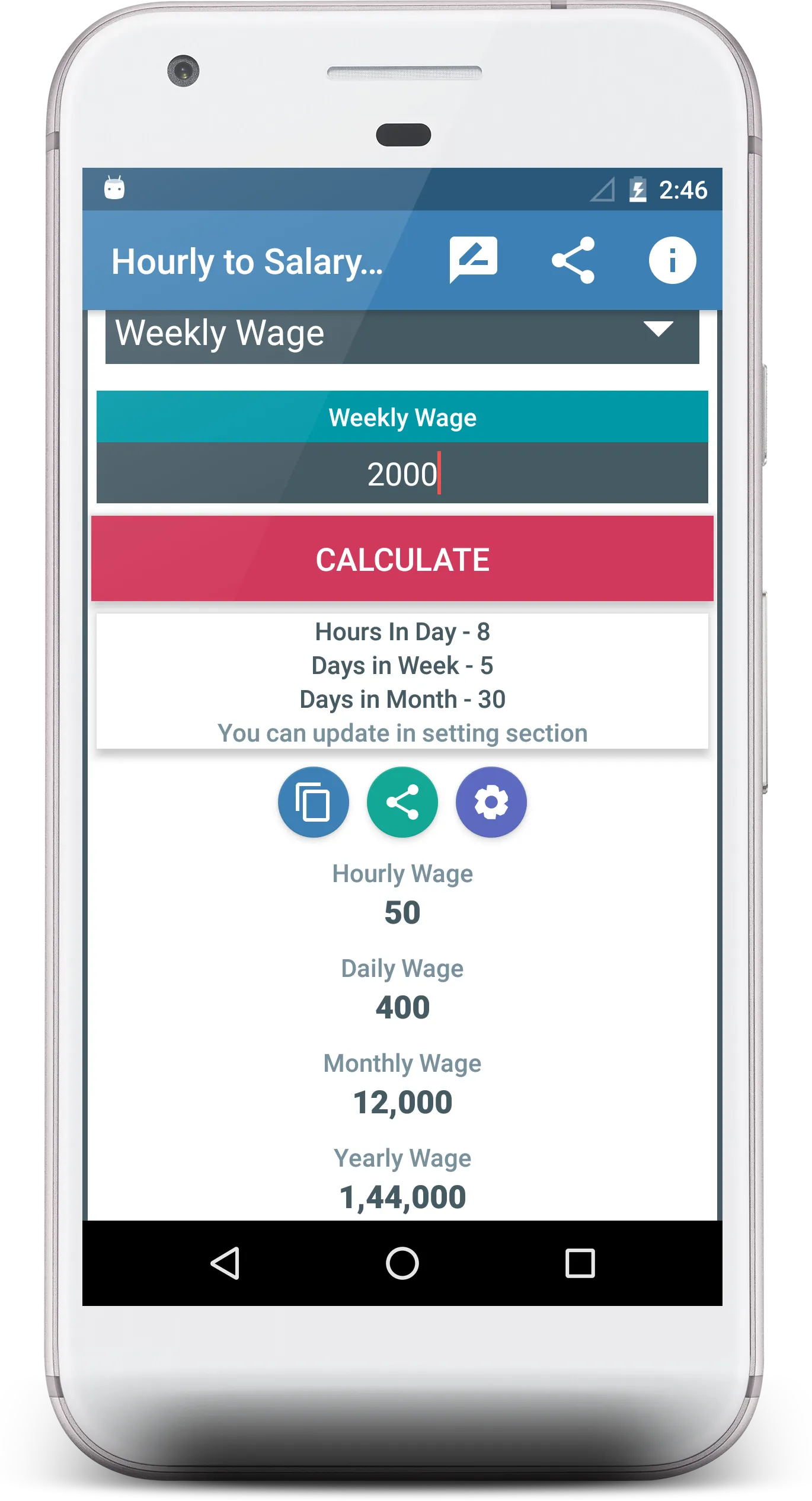 Salary Calculator | Indus Appstore | Screenshot