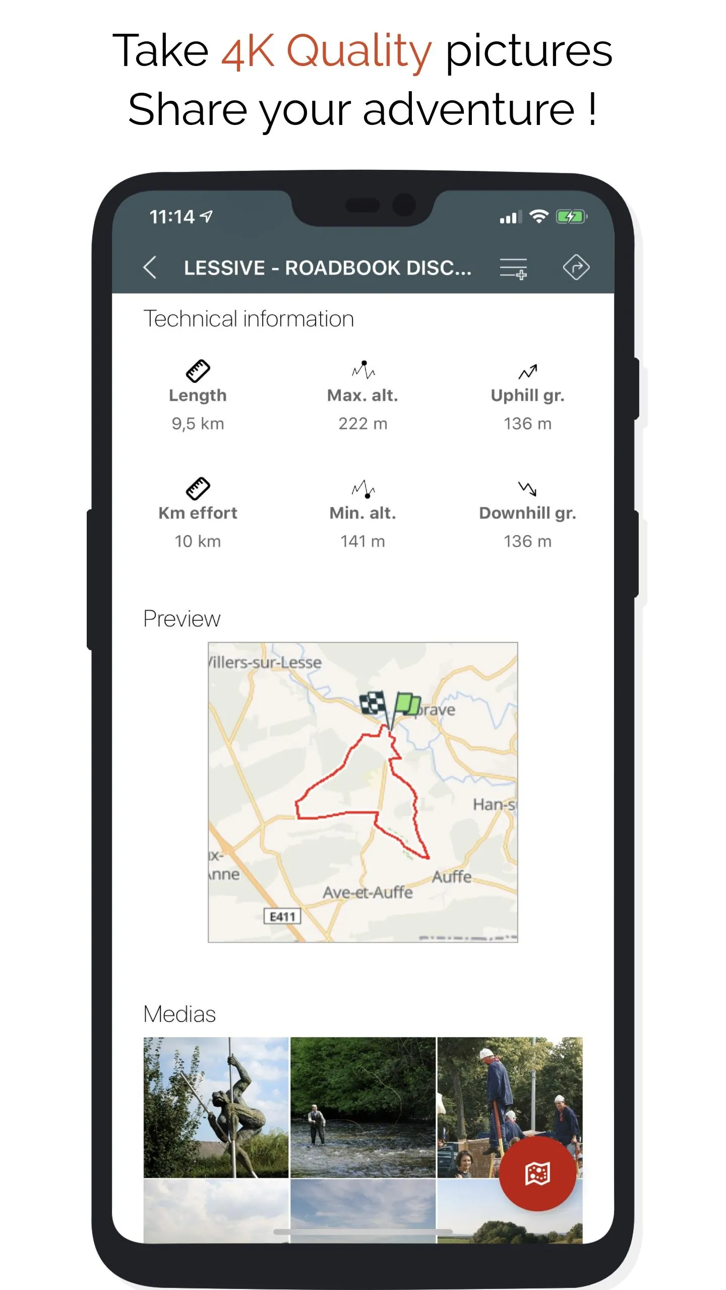 SityTrail hiking trail GPS | Indus Appstore | Screenshot