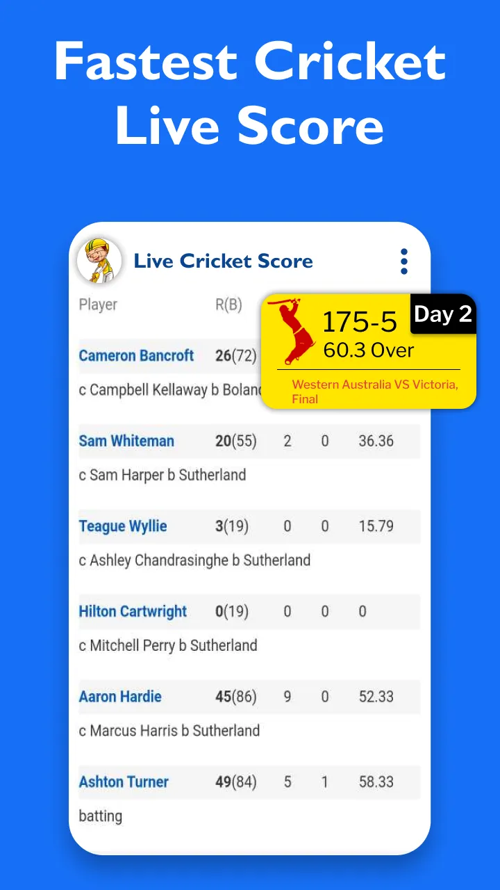 Live Cricket TV HD-Live Score | Indus Appstore | Screenshot