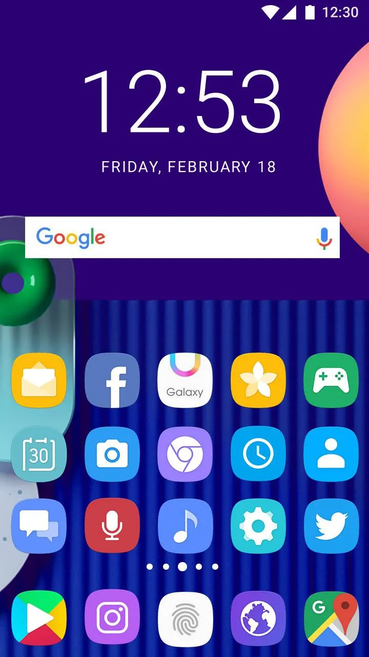 Theme for Samsung Galaxy M11 | Indus Appstore | Screenshot