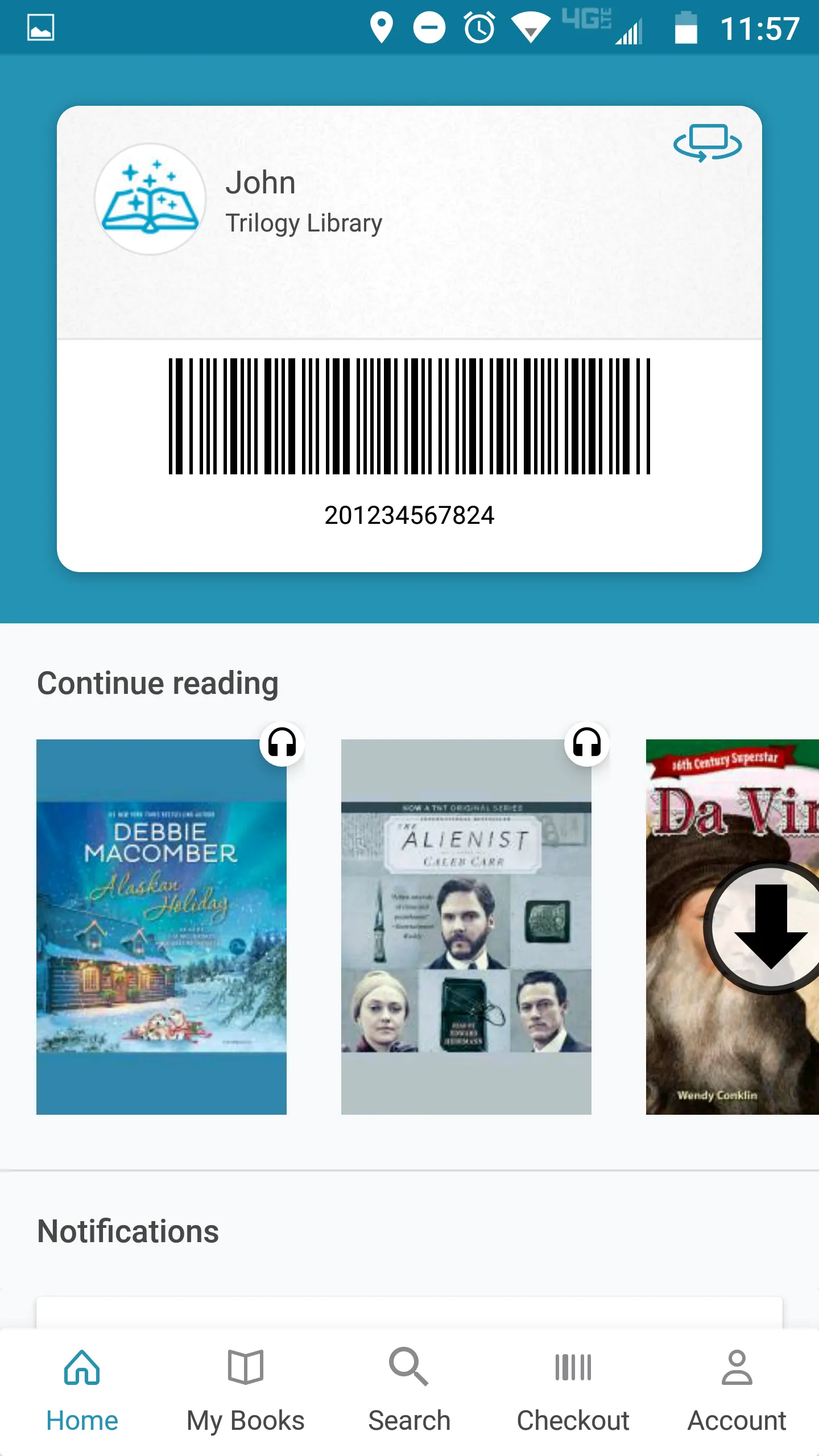 CloudLibrary | Indus Appstore | Screenshot