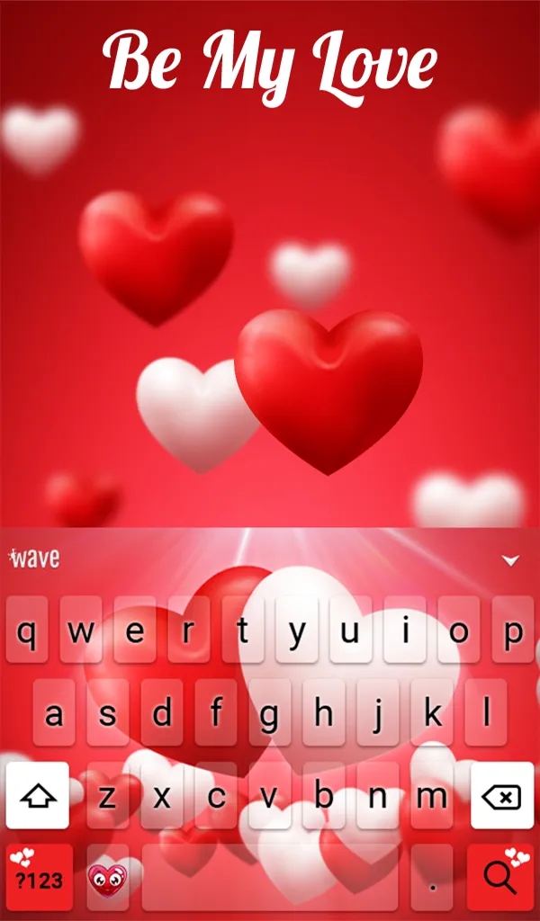 Love Keyboard + Live Wallpaper | Indus Appstore | Screenshot