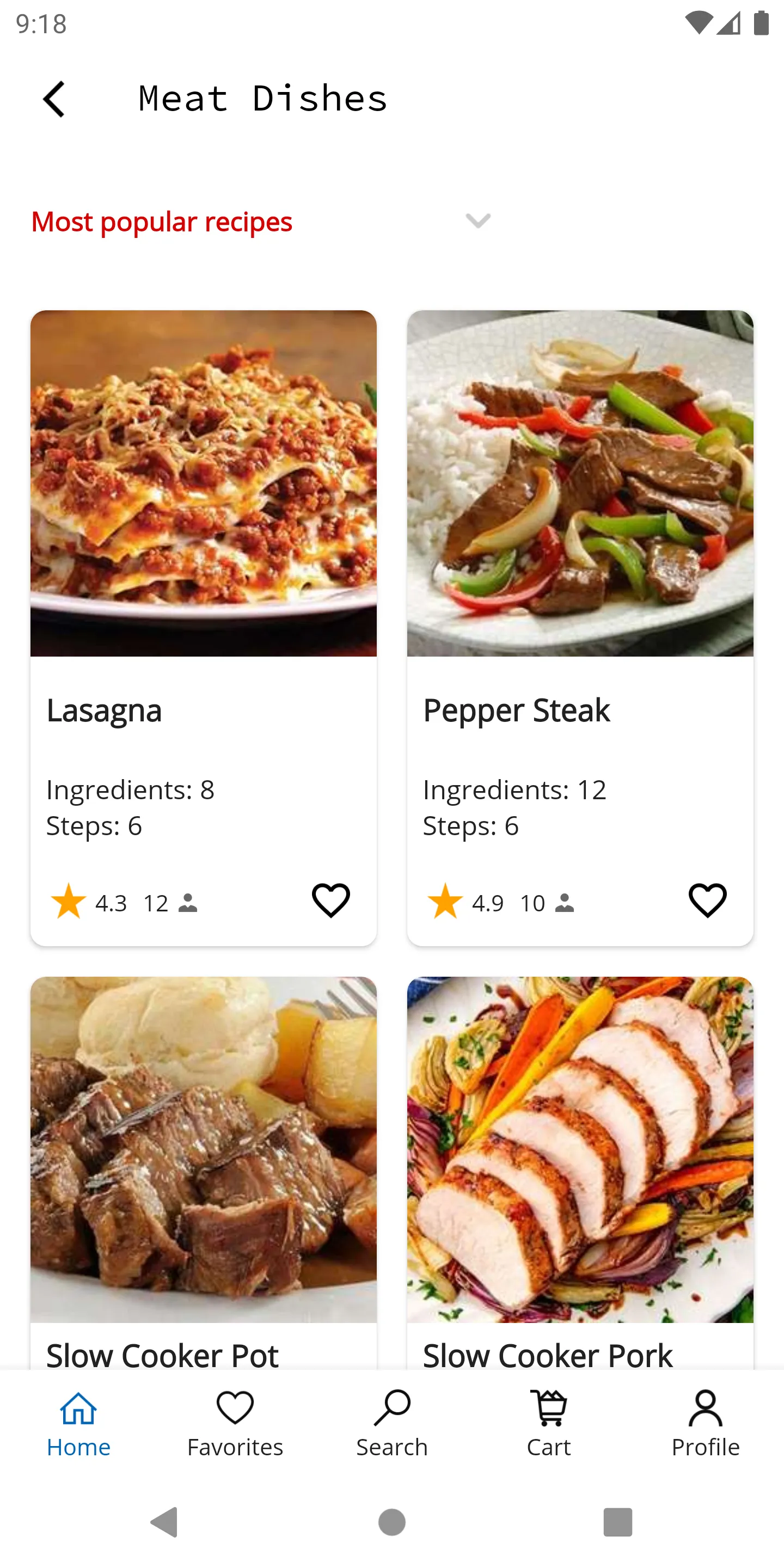 Slow Cooker Recipes | Indus Appstore | Screenshot