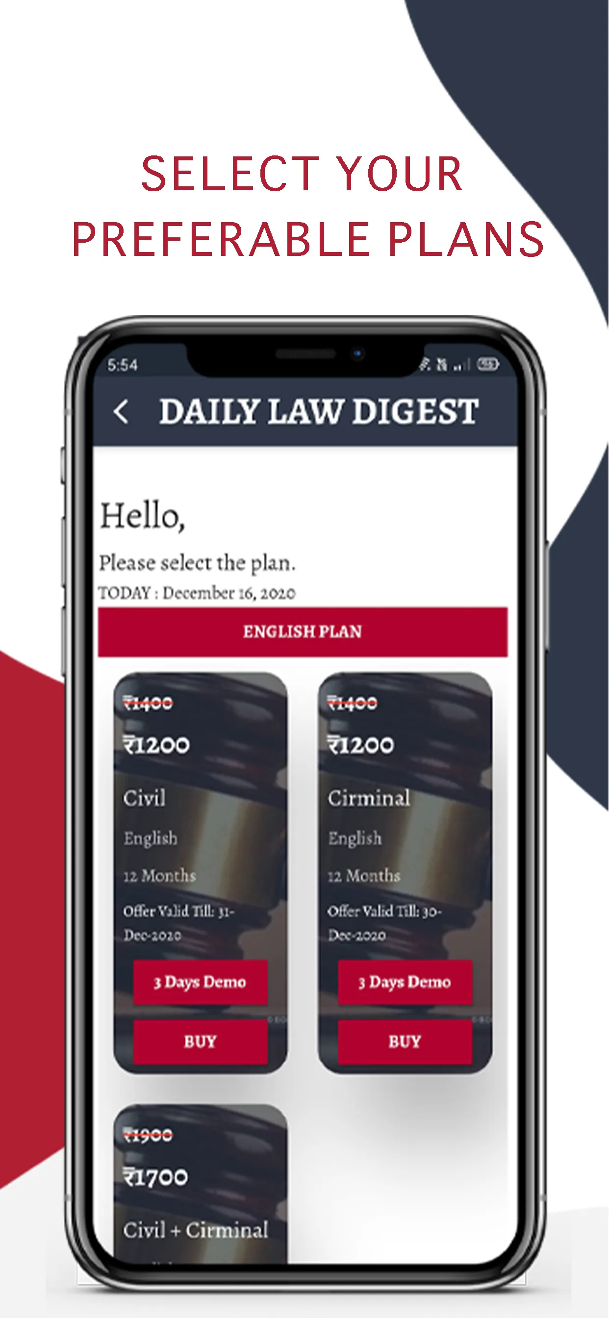 Daily Law Digest | Indus Appstore | Screenshot