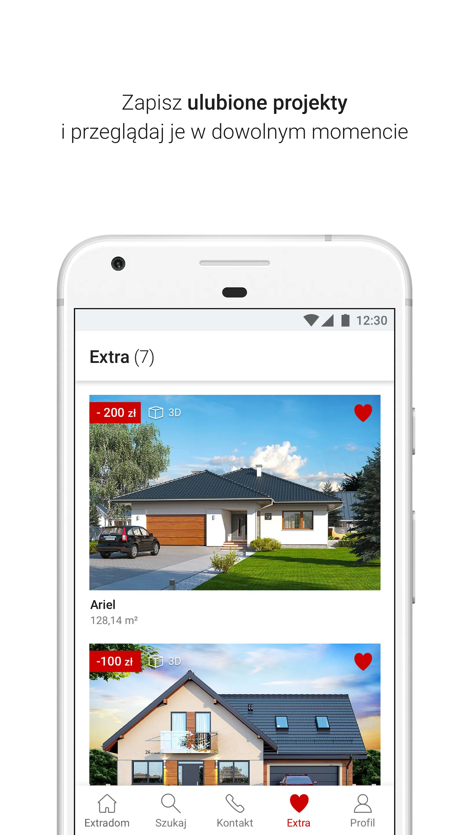 Extradom - projekty domów | Indus Appstore | Screenshot