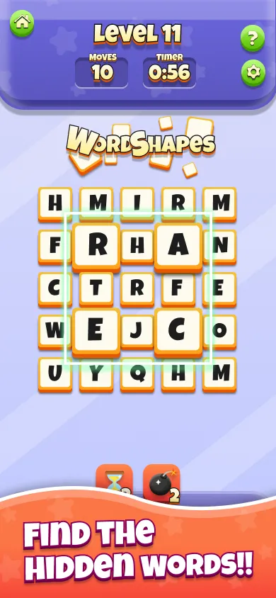 Wordshapes! | Indus Appstore | Screenshot