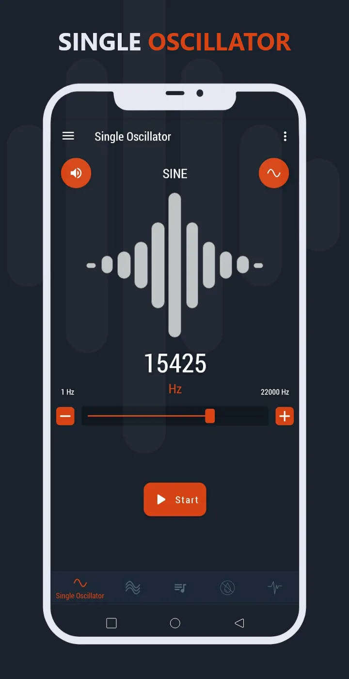 Frequency Generator Hertz | Indus Appstore | Screenshot