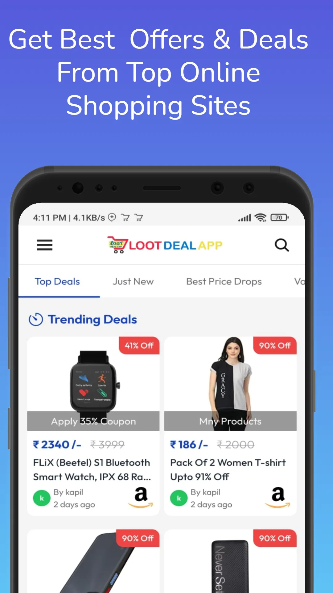 Loot Deals App | Indus Appstore | Screenshot