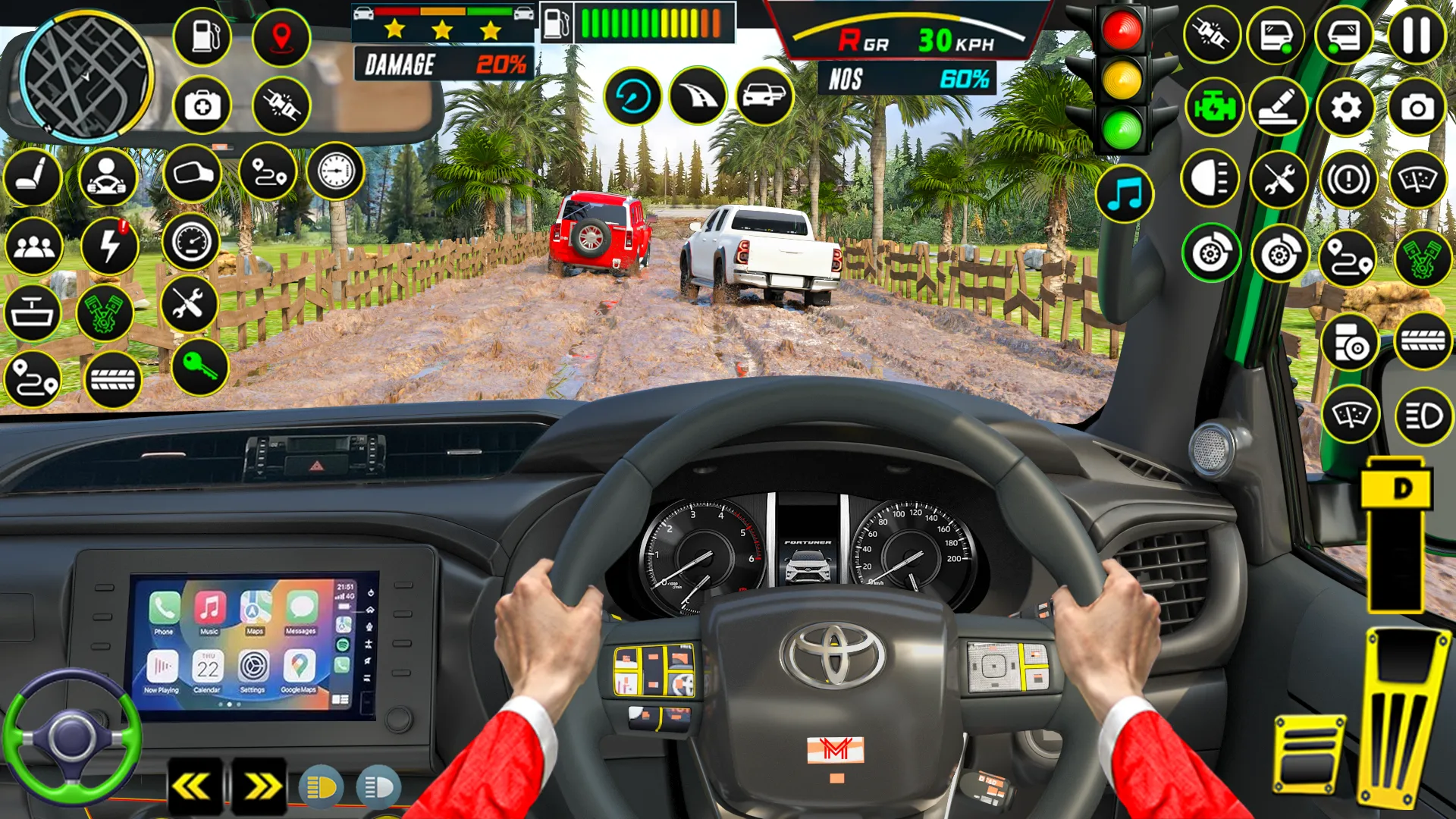 Offroad Jeep Car Driving Game | Indus Appstore | Screenshot