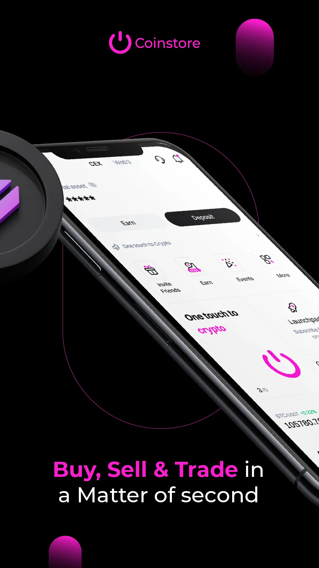 Coinstore:Trade Crypto&Futures | Indus Appstore | Screenshot