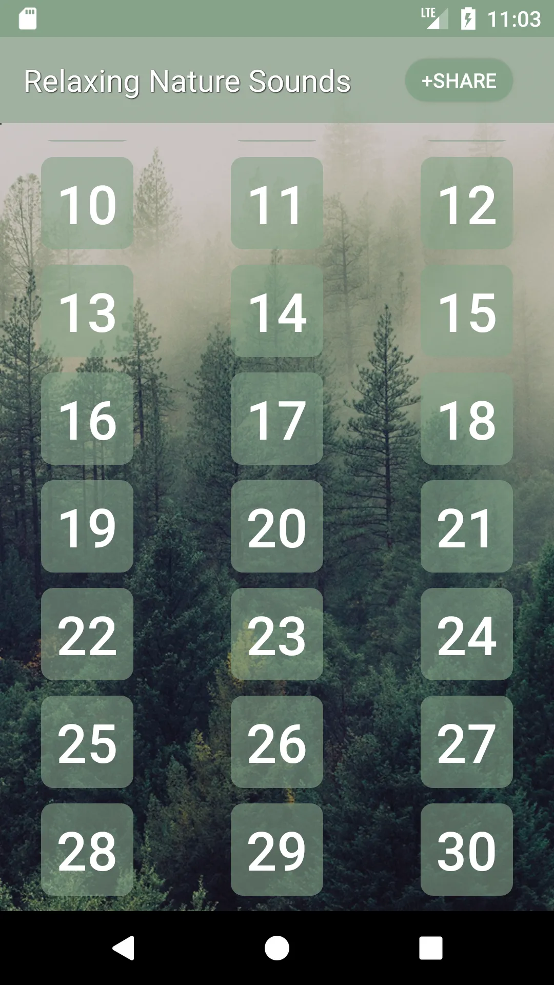 Relaxing Nature Soundboard | Indus Appstore | Screenshot