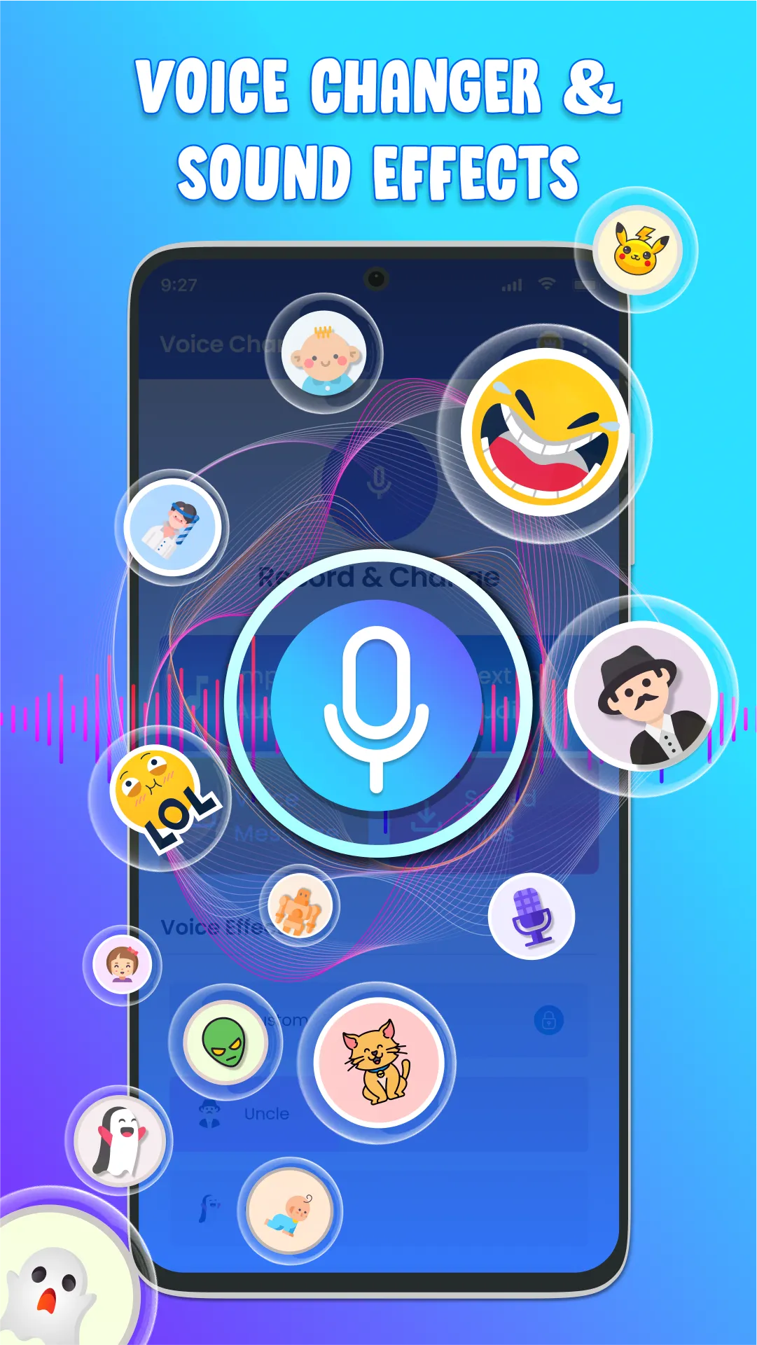 Voice Changer & Sound Effects | Indus Appstore | Screenshot