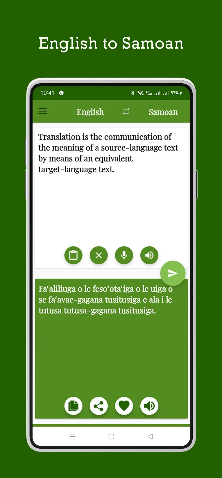 Samoan - English Translator | Indus Appstore | Screenshot