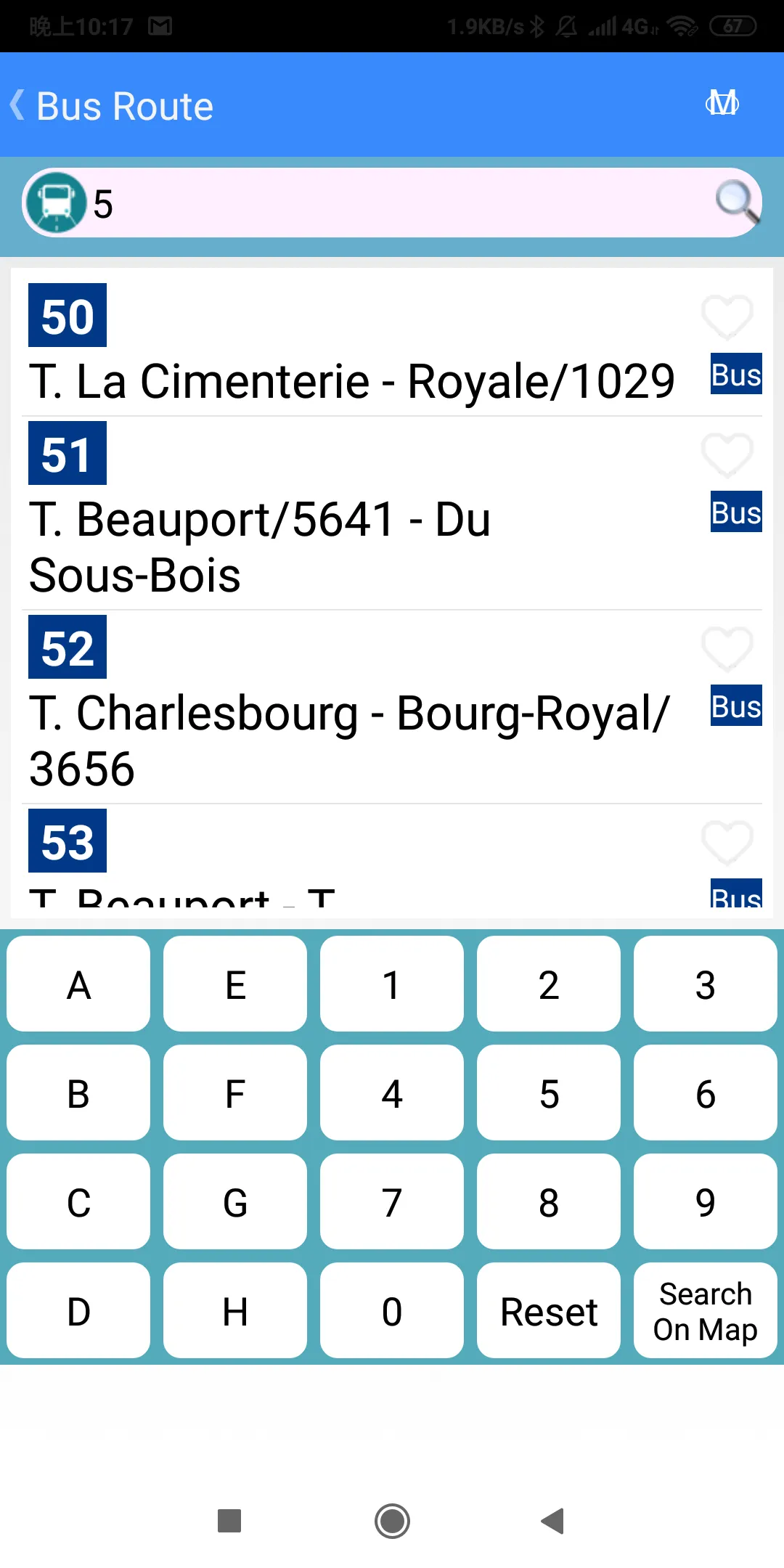 Quebec Bus Timetable | Indus Appstore | Screenshot