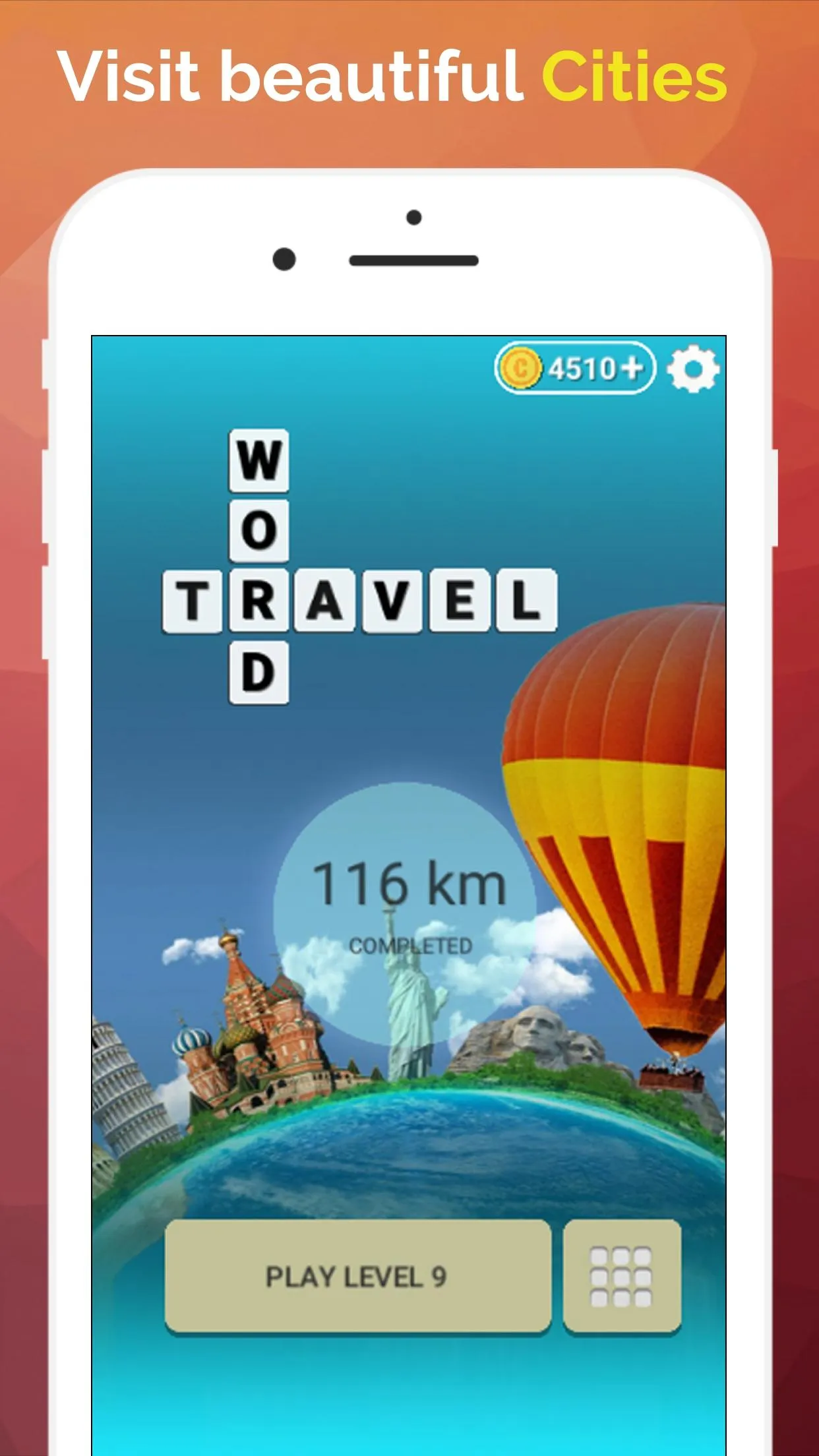 Word Travel: Wonders Trip Game | Indus Appstore | Screenshot